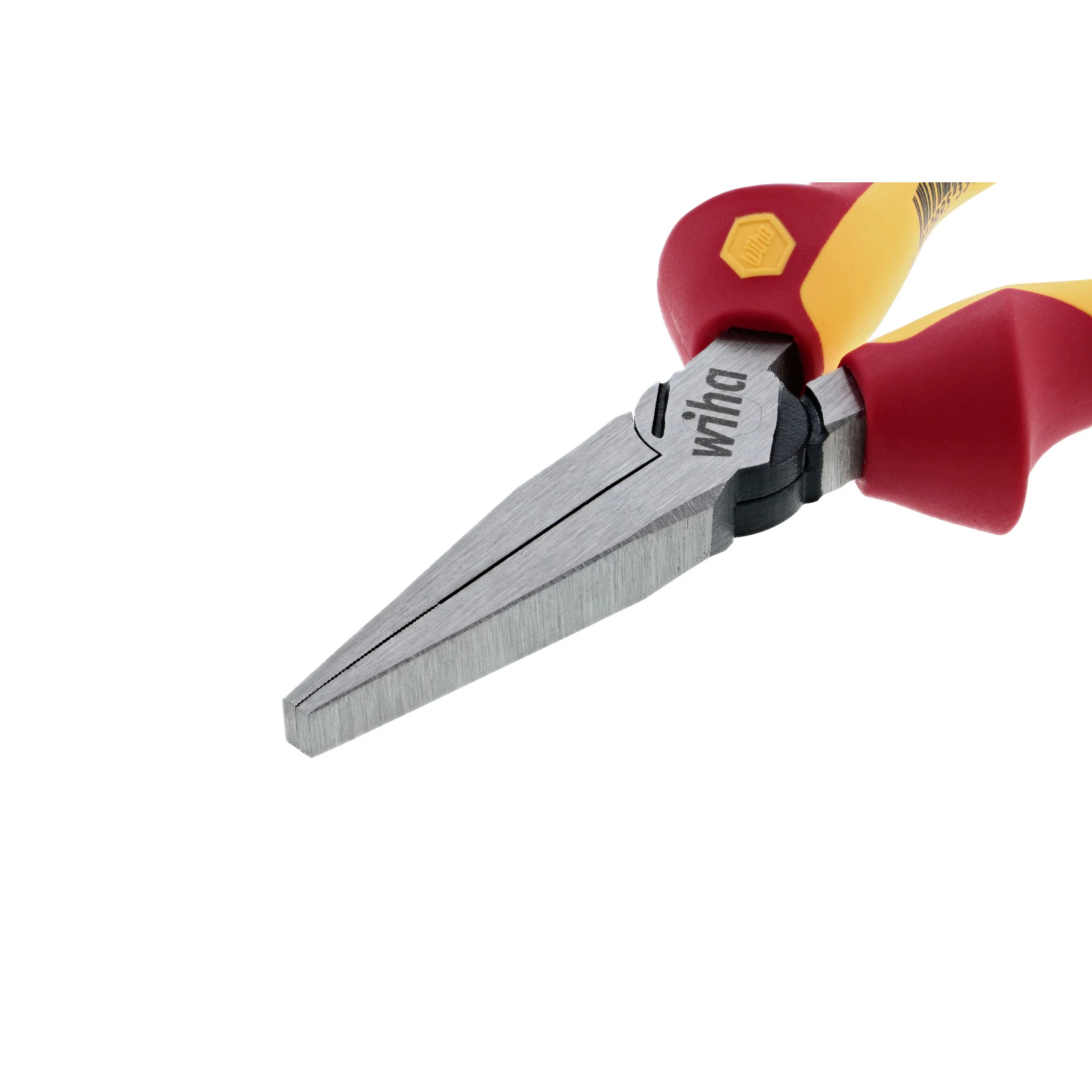 Insulated Industrial Long Flat Nose w/Cutters 6.3" - Image 7