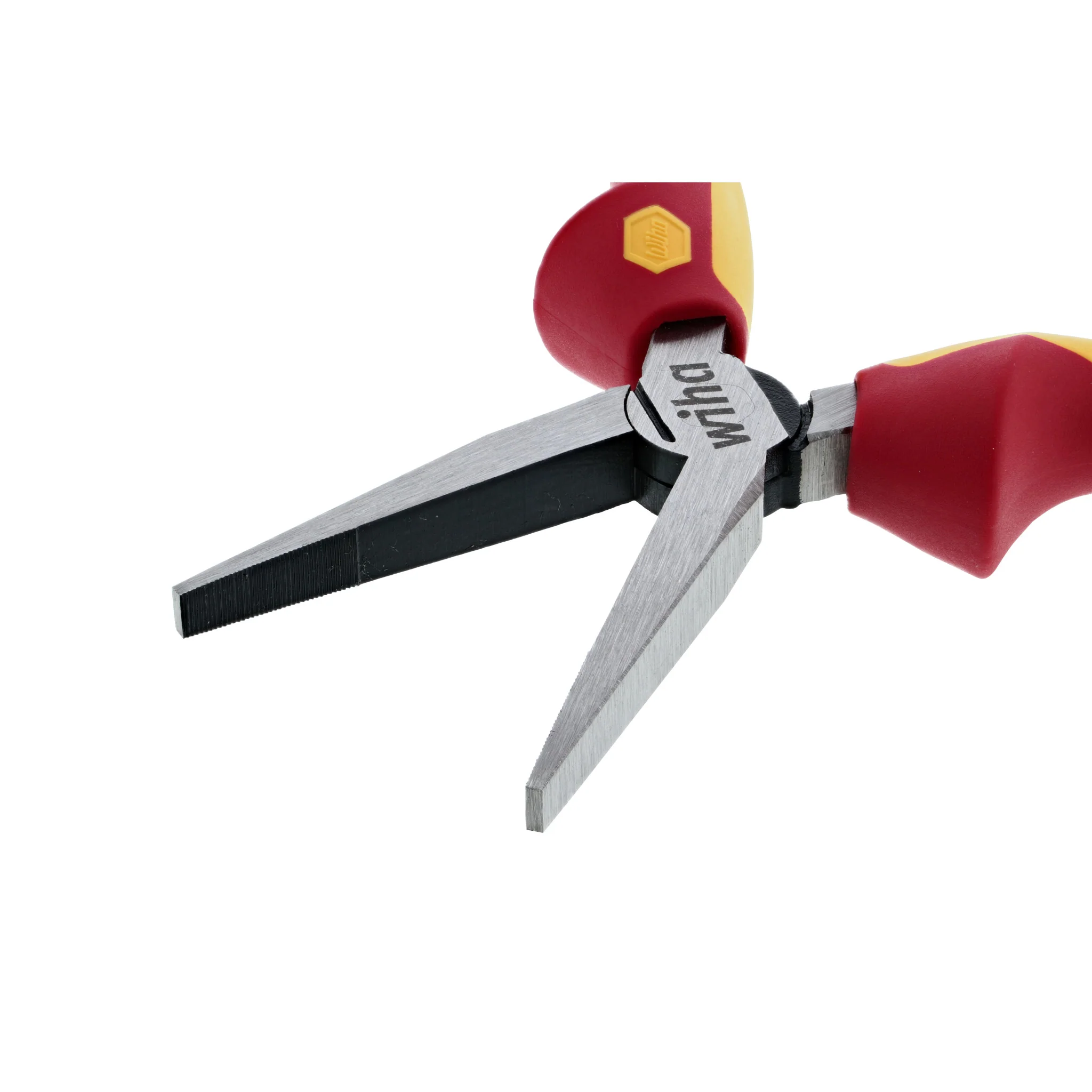 Insulated Industrial Long Flat Nose w/Cutters 6.3" - Image 8