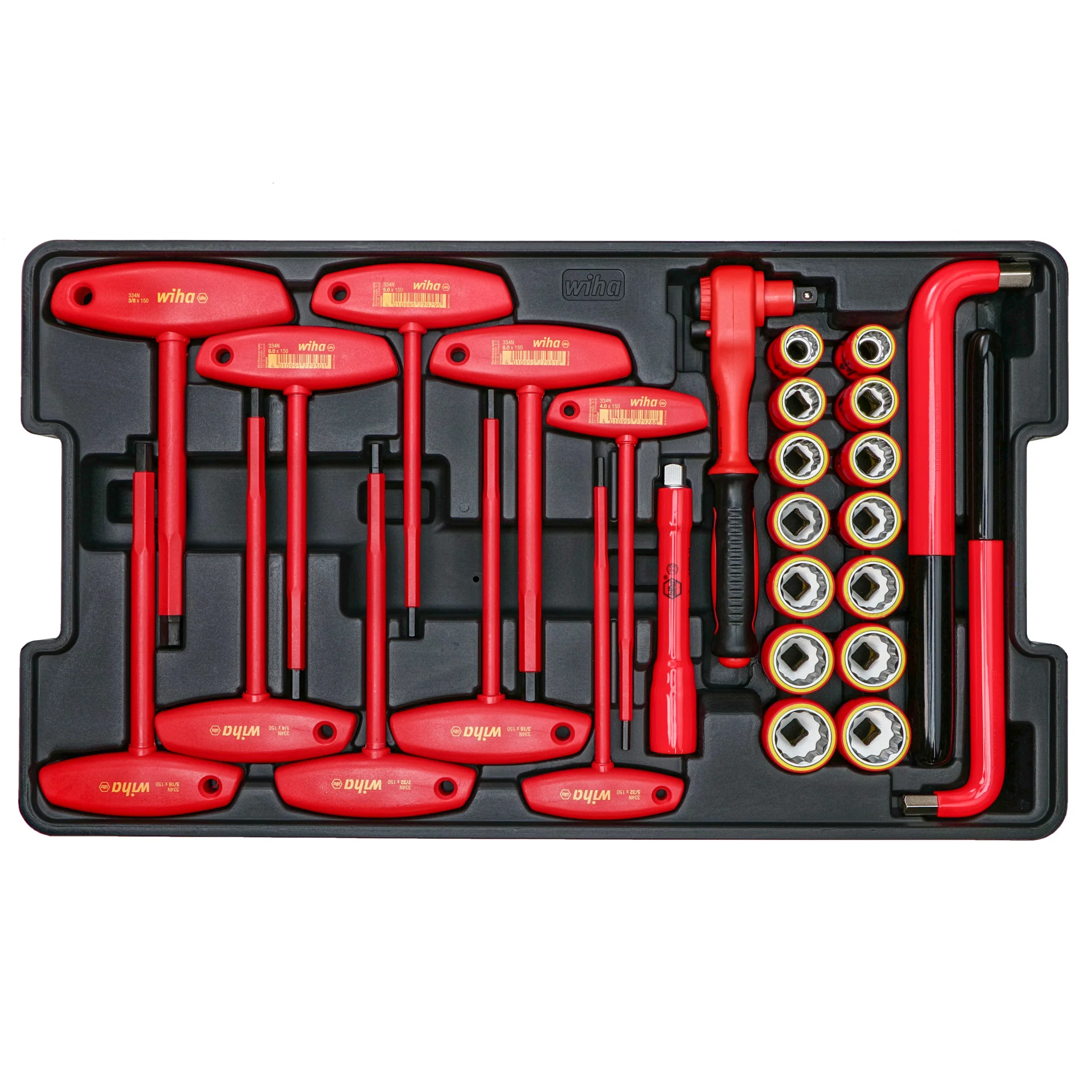 80 Piece Master Electrician's Insulated Tools Set in Rolling Hard Case - Image 6