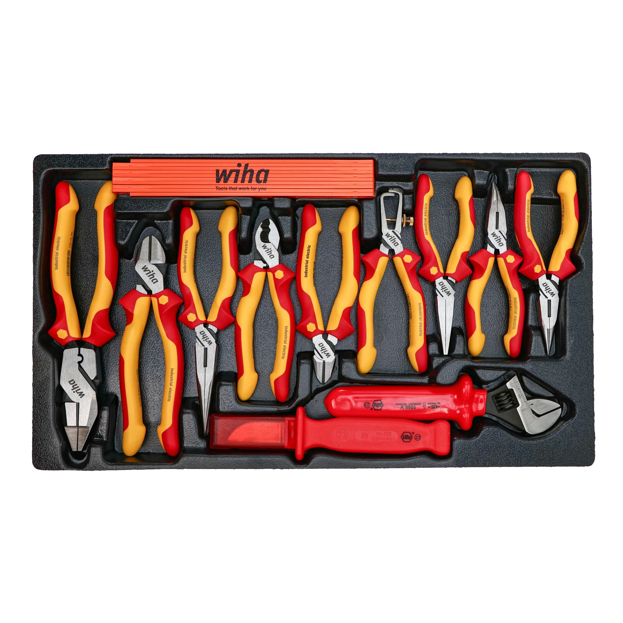 80 Piece Master Electrician's Insulated Tools Set in Rolling Hard Case - Image 8
