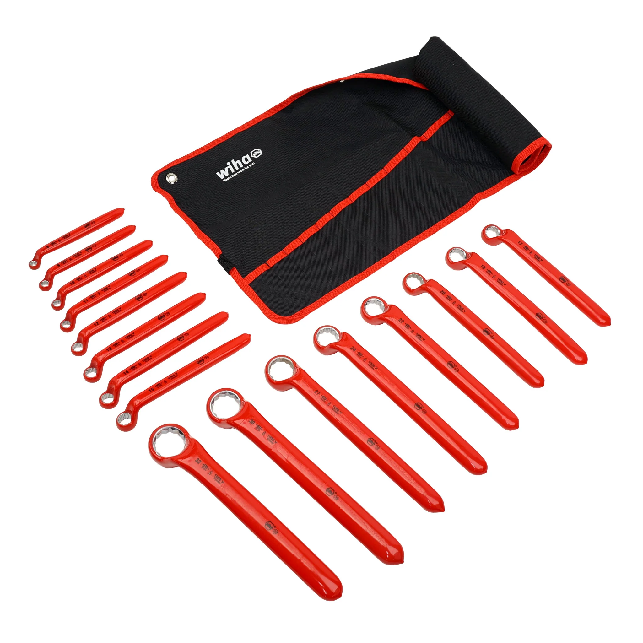 16 Piece Insulated Deep Offset Wrench Set - Metric - Image 3