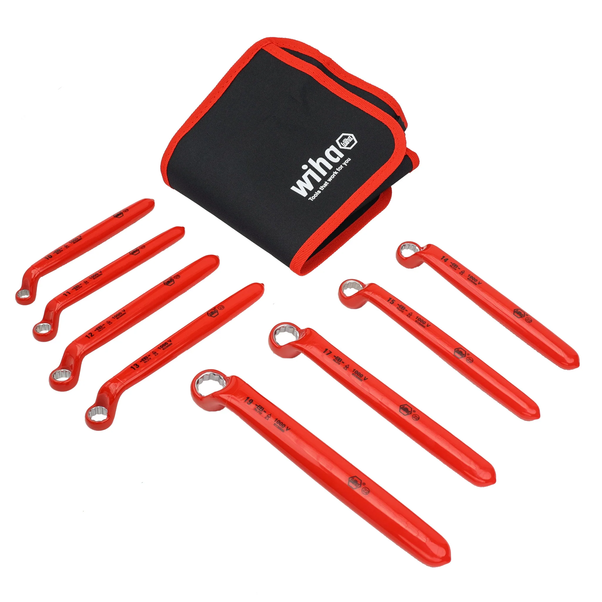 8 Piece Insulated Deep Offset Wrench Set - Metric - Image 3