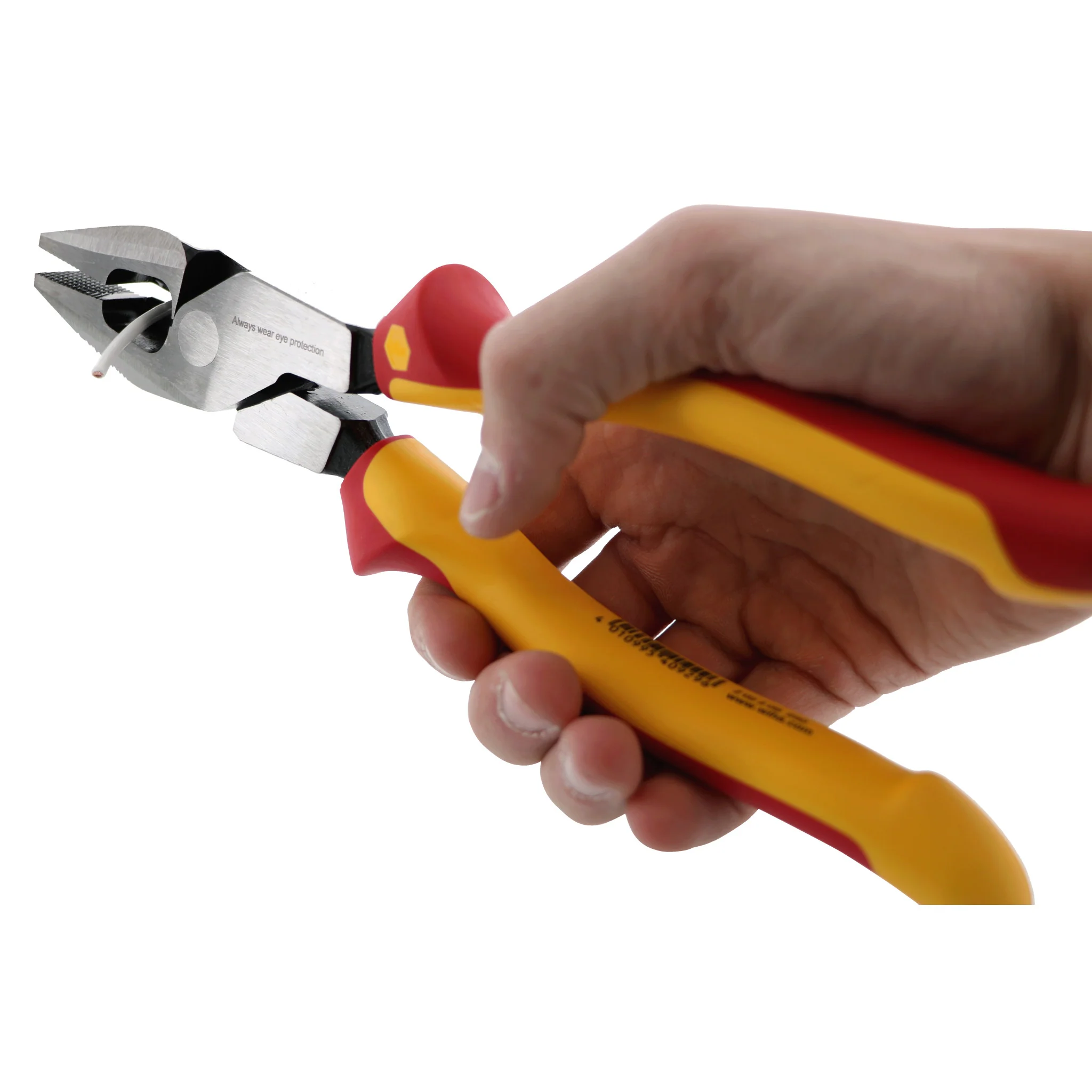 Insulated Industrial NE Style Lineman's Pliers 9.5" - Image 5