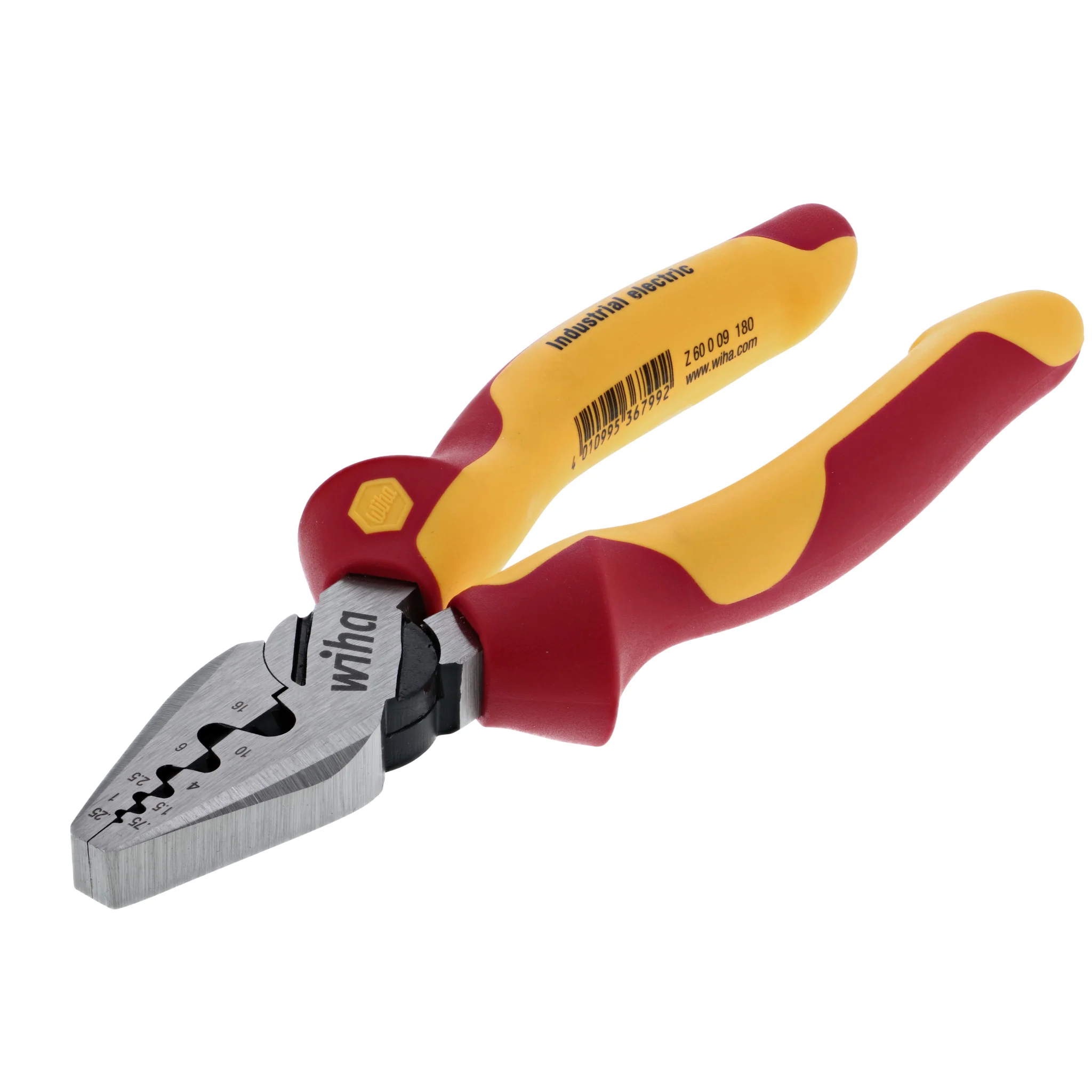 Insulated Industrial Crimping Pliers 7" - Image 5