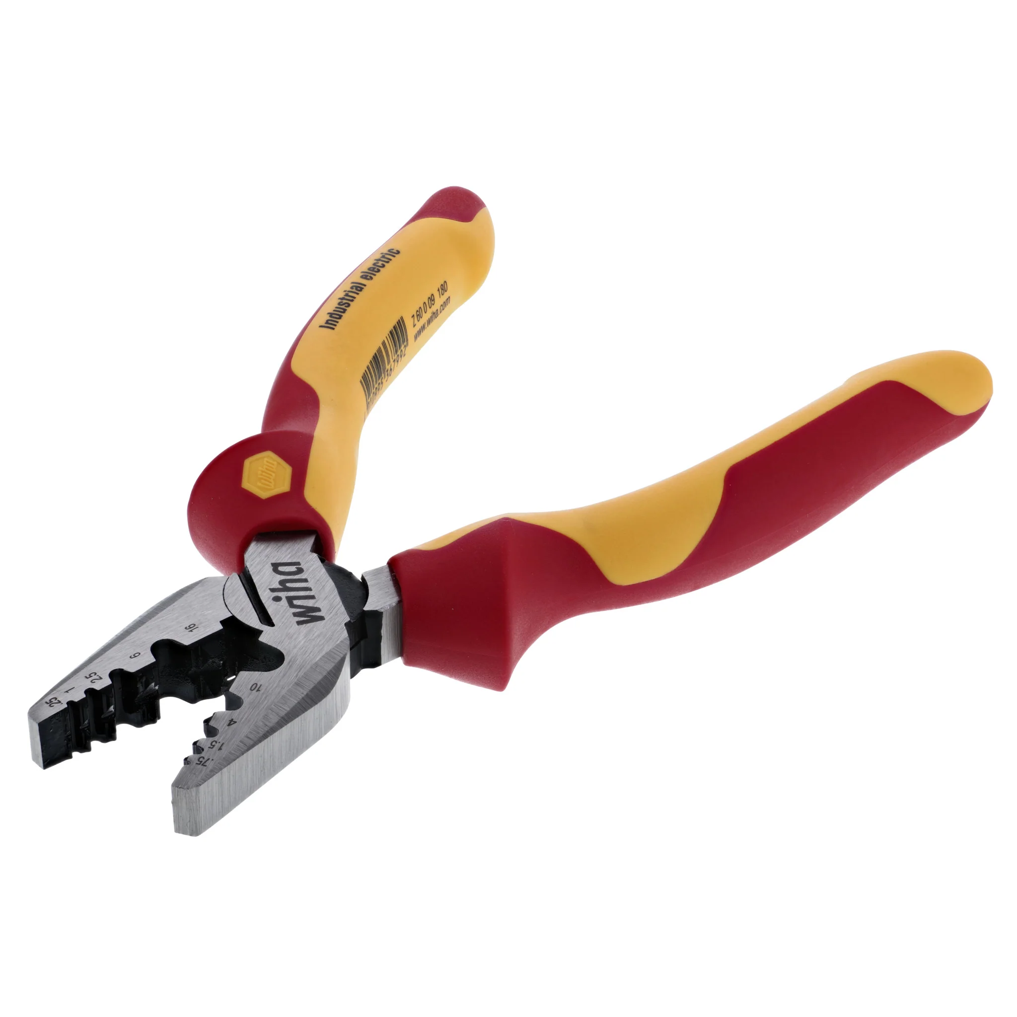 Insulated Industrial Crimping Pliers 7" - Image 6