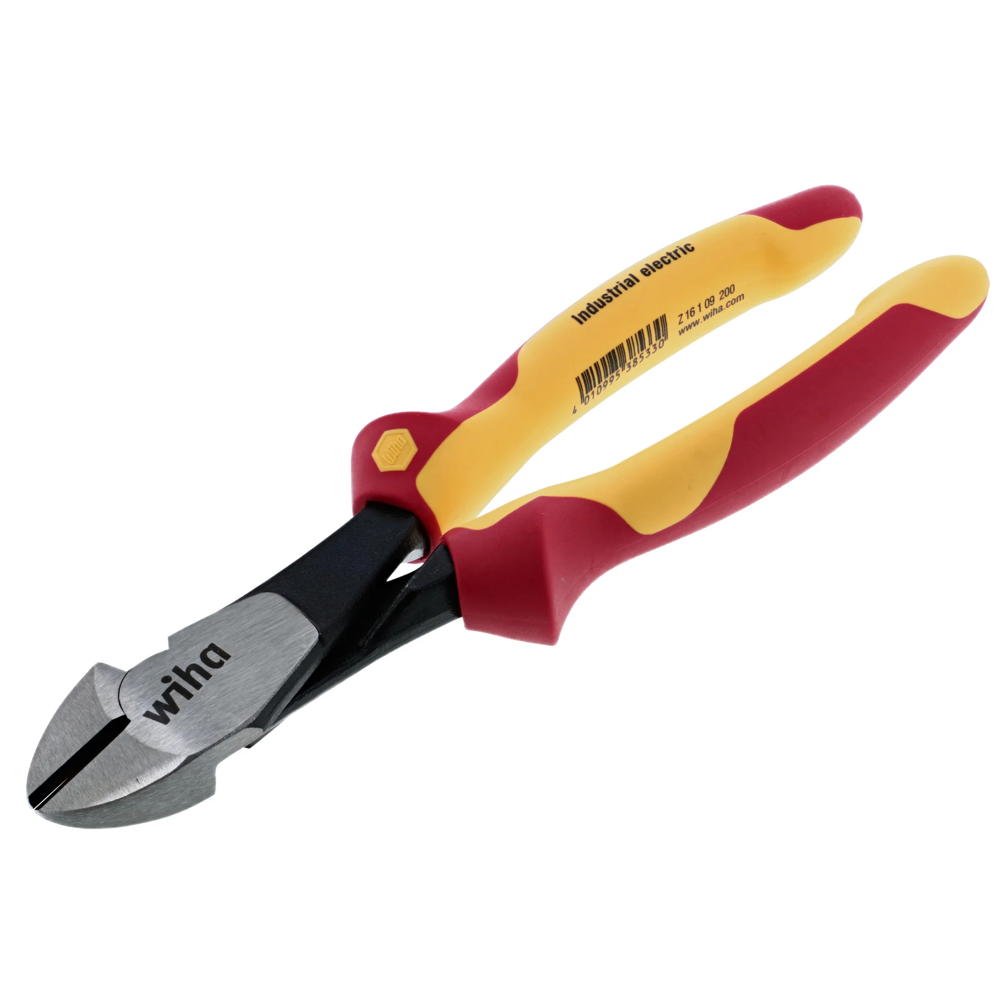 Insulated Industrial High Leverage Diagonal Cutters 8.0" - Image 4