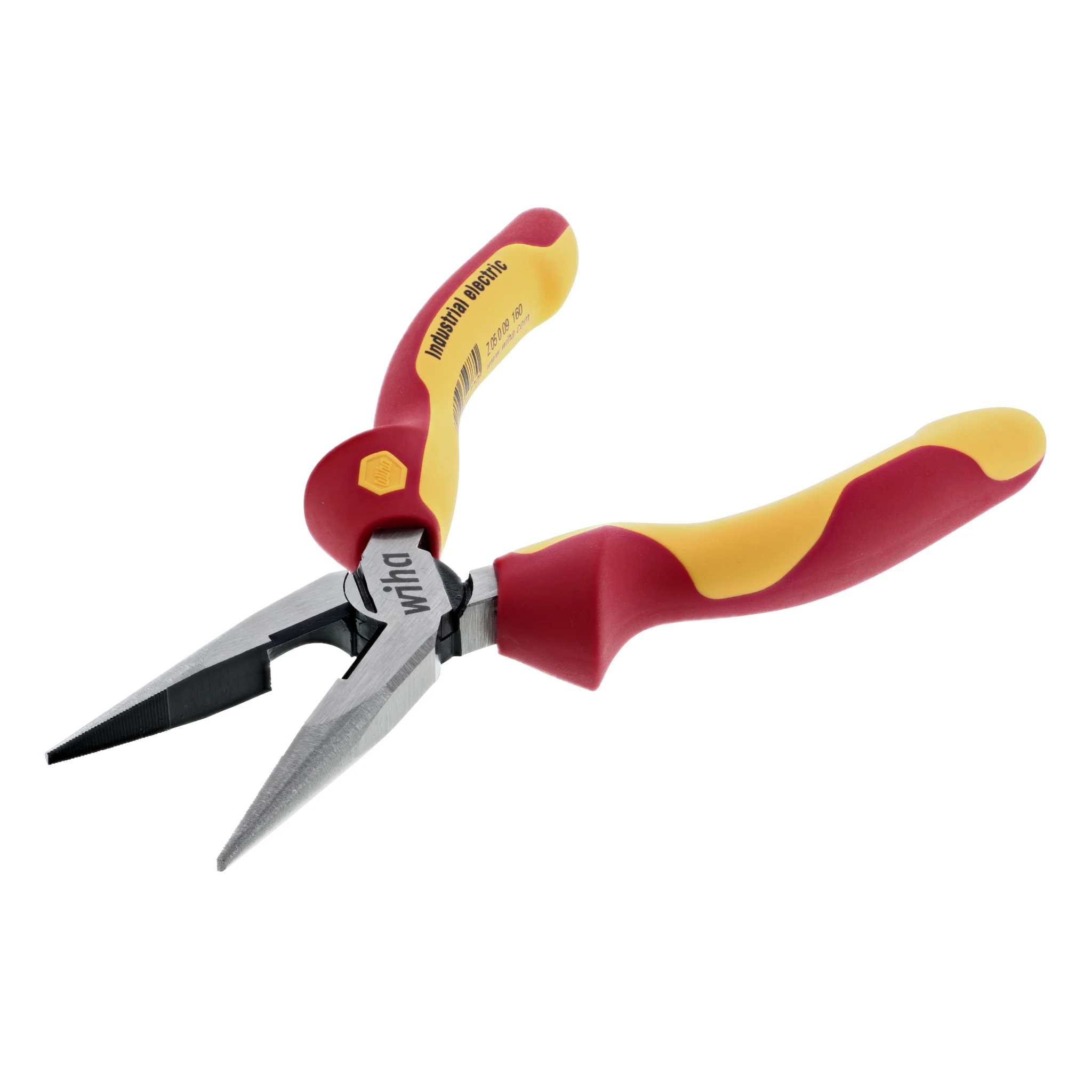 Insulated Industrial Long Nose Pliers 6.3" - Image 6