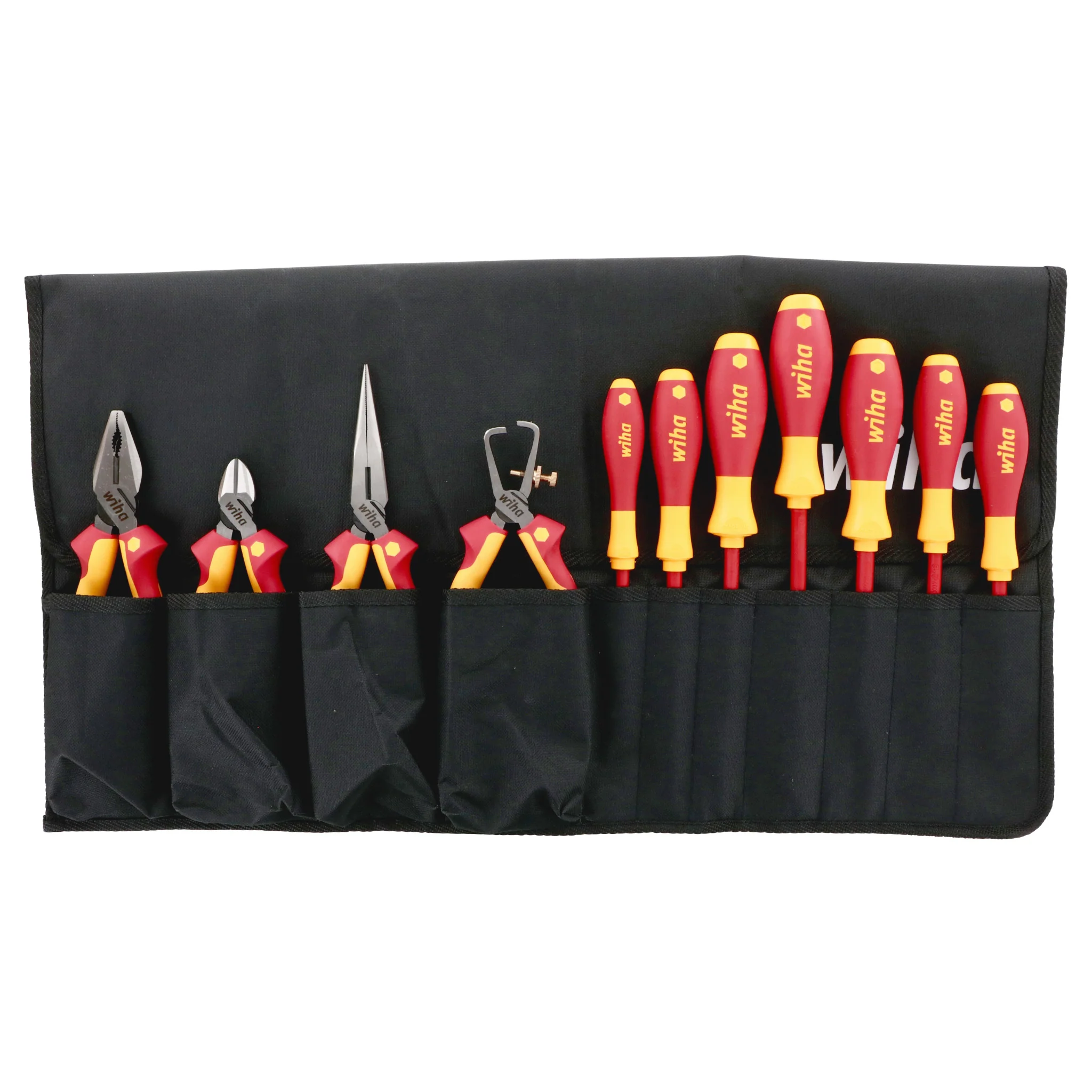 11 Piece Insulated Industrial Pliers and Screwdriver Set - Image 4