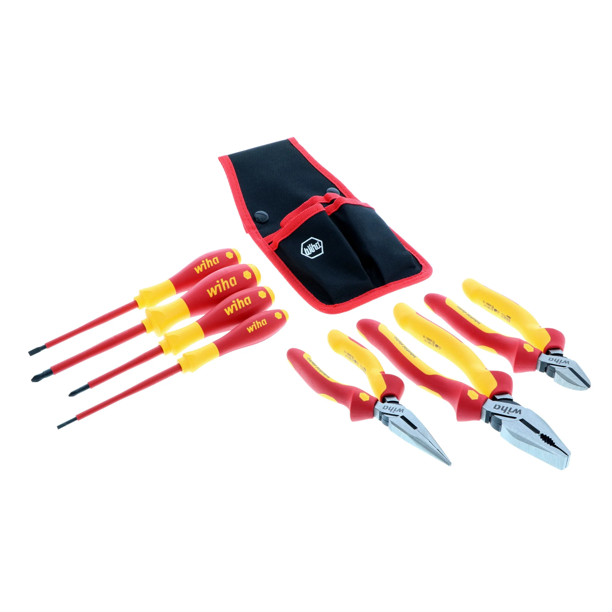 7 Piece Insulated Industrial Pliers and Screwdriver Set - Image 4