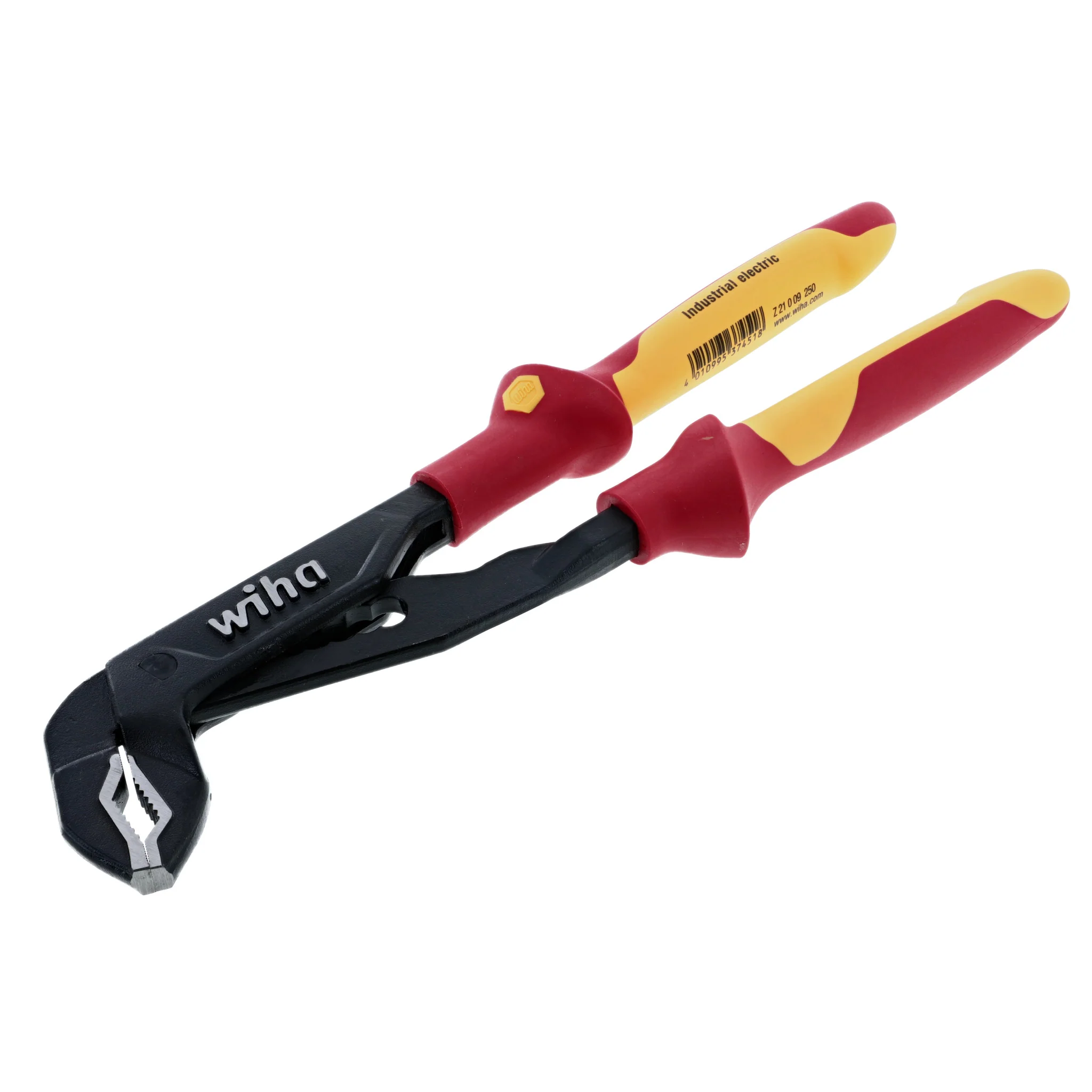 Insulated Industrial V-Jaw Tongue and Groove Pliers 10.0" - Image 3