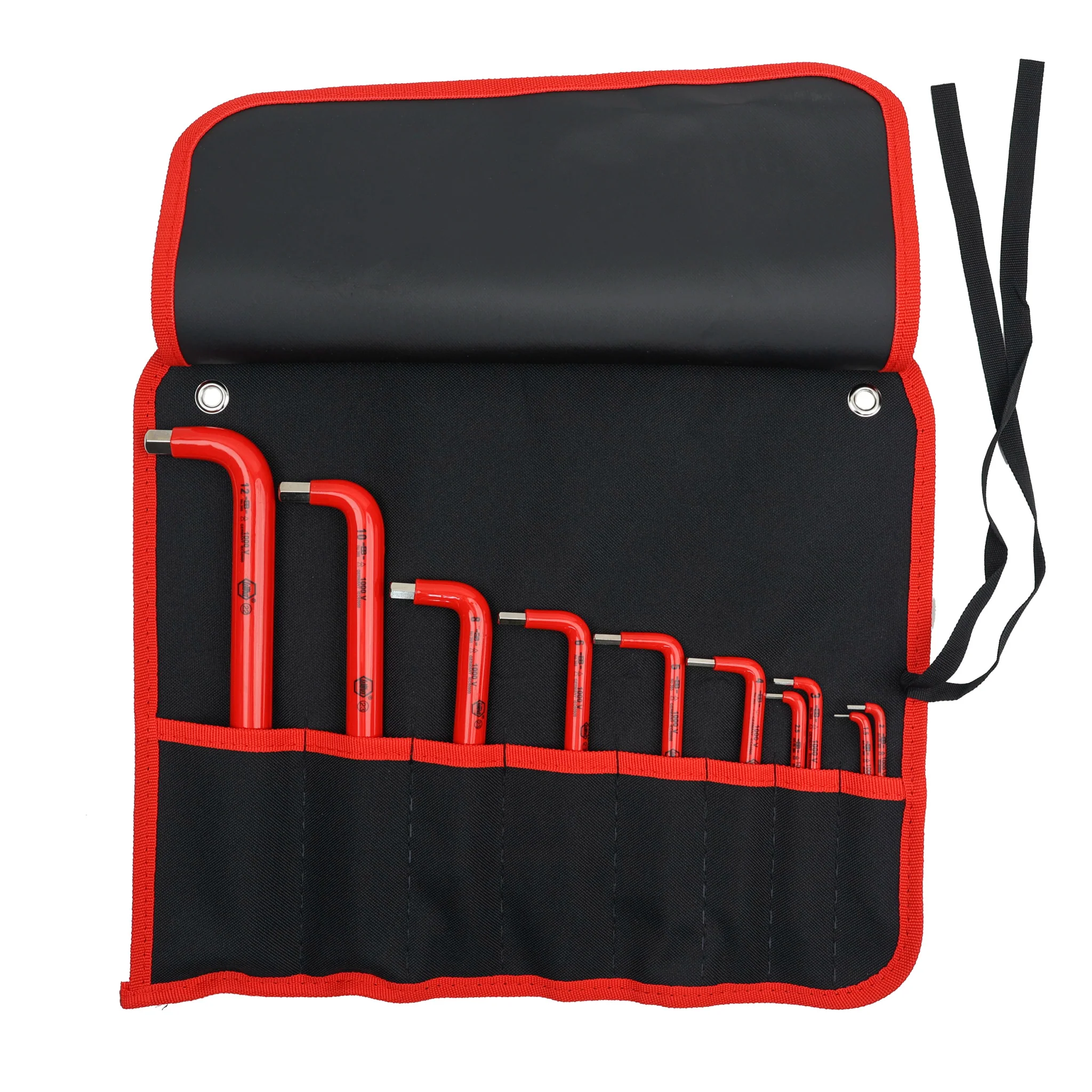 10 Piece Insulated Hex Metric L-Key Set - Image 5