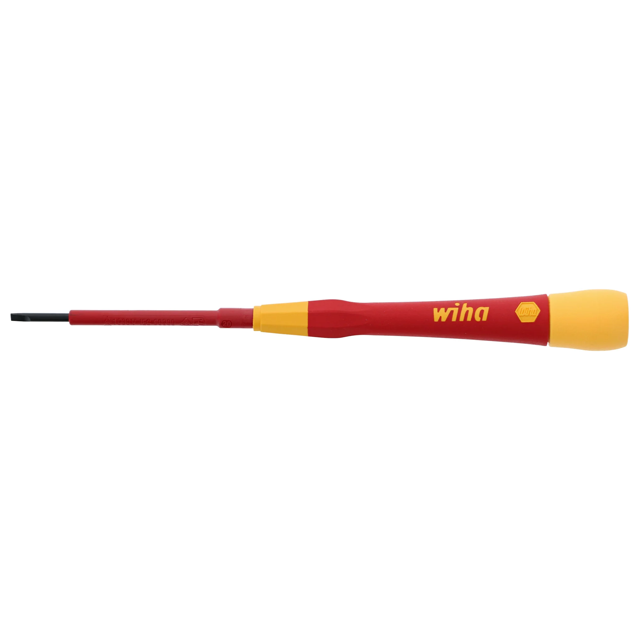 Insulated PicoFinish Precision Slotted Screwdriver 2.5mm x 60mm - Image 3