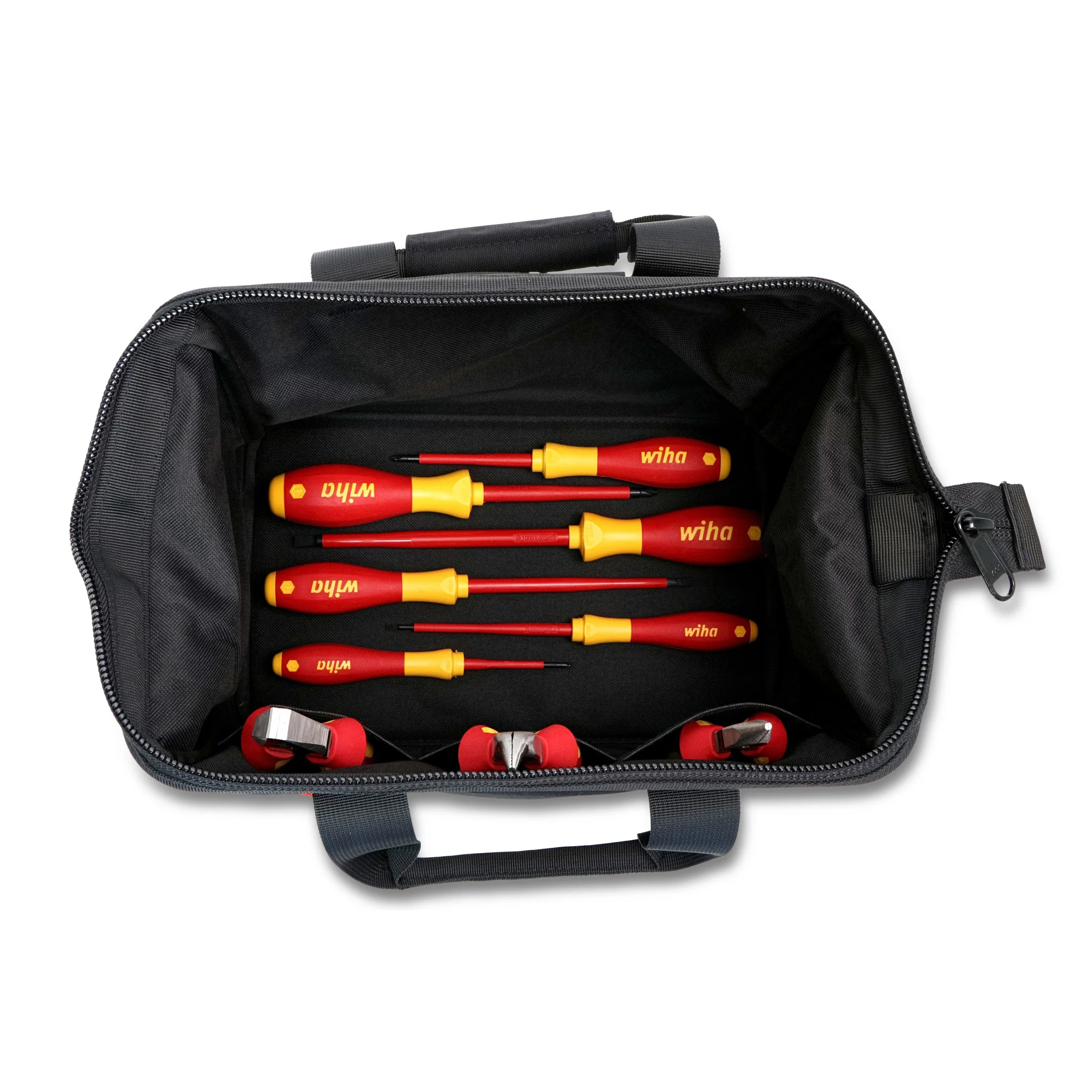 10 Piece Insulated Pliers Cutters and Screwdriver Set - Image 2
