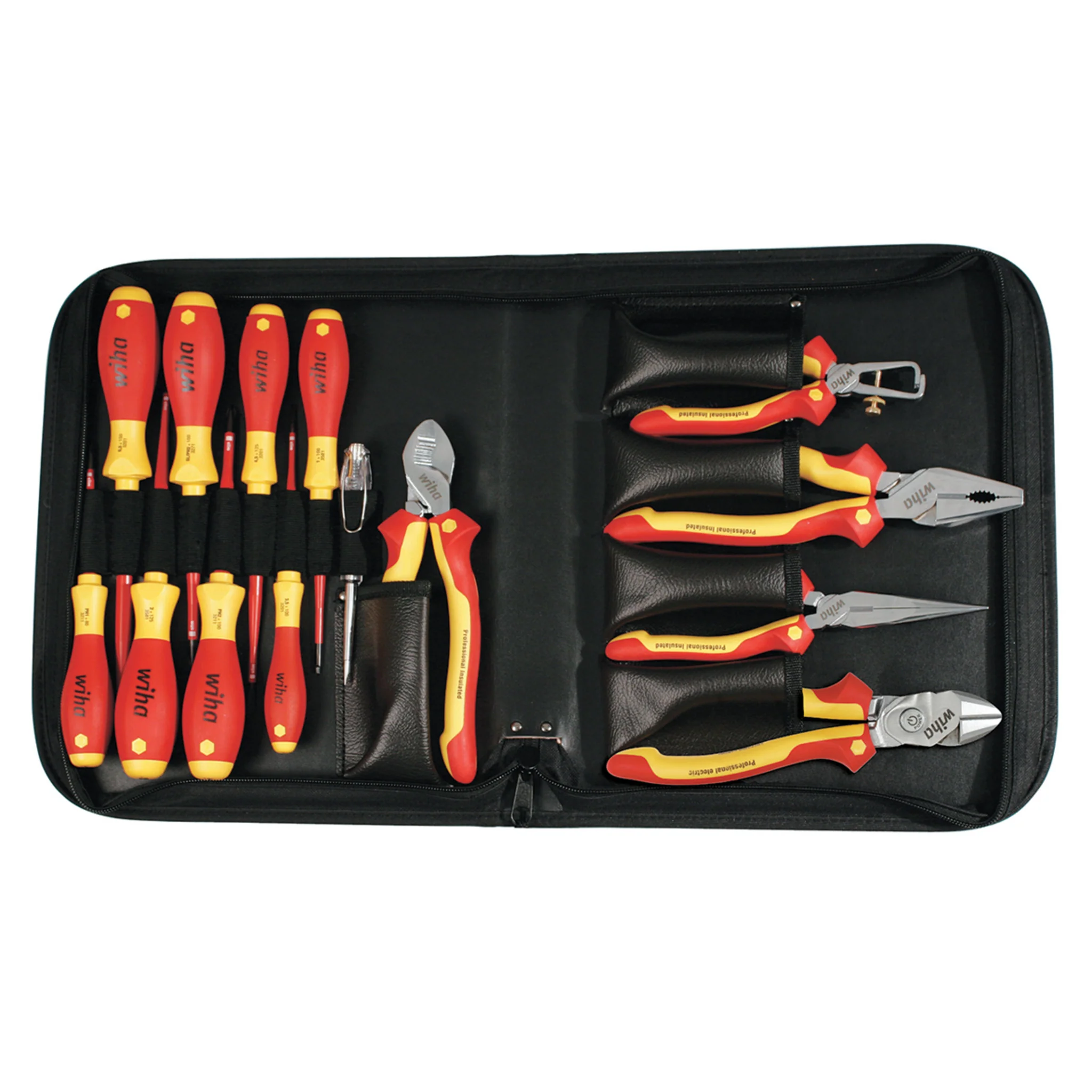 14 Piece Insulated Pliers Cutters and SlimLine Screwdriver Set