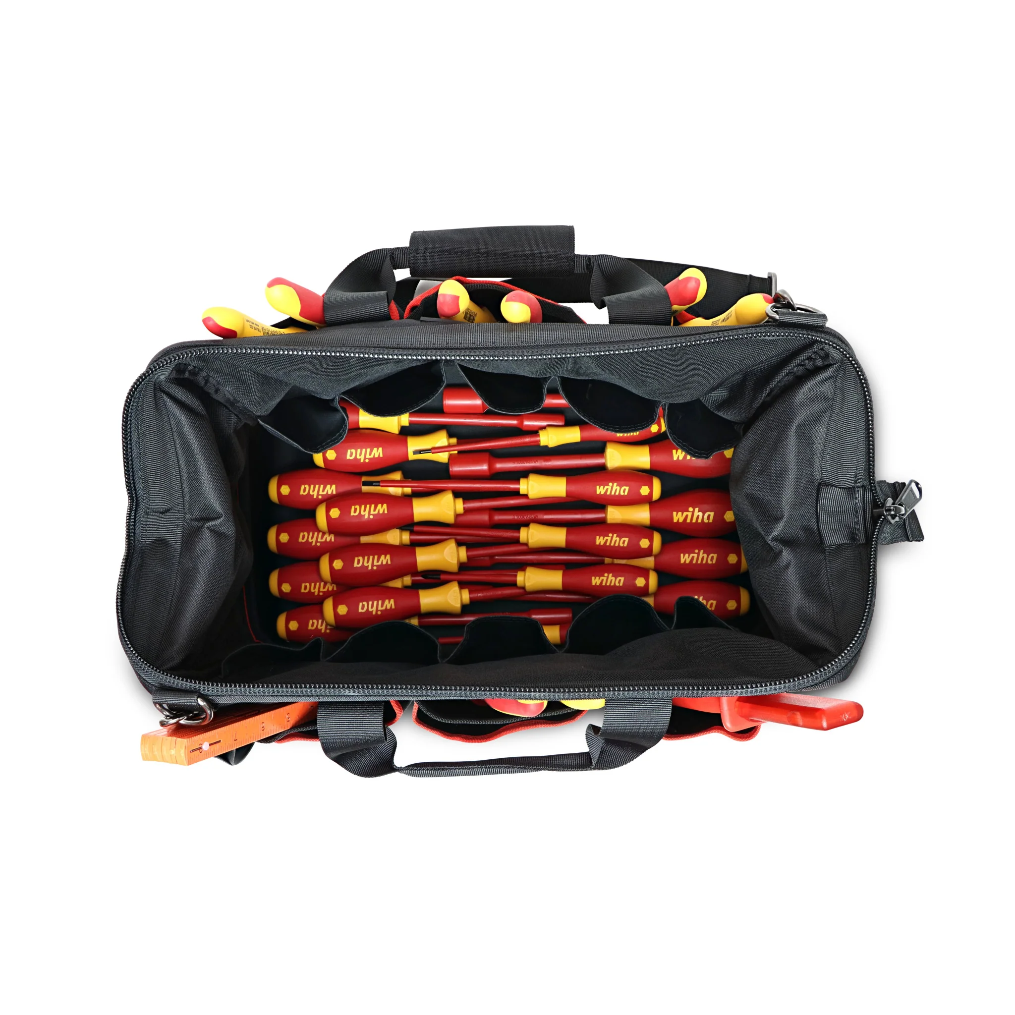 25 Piece Insulated Pliers Cutters Screwdriver and Nut Driver Set - Image 3