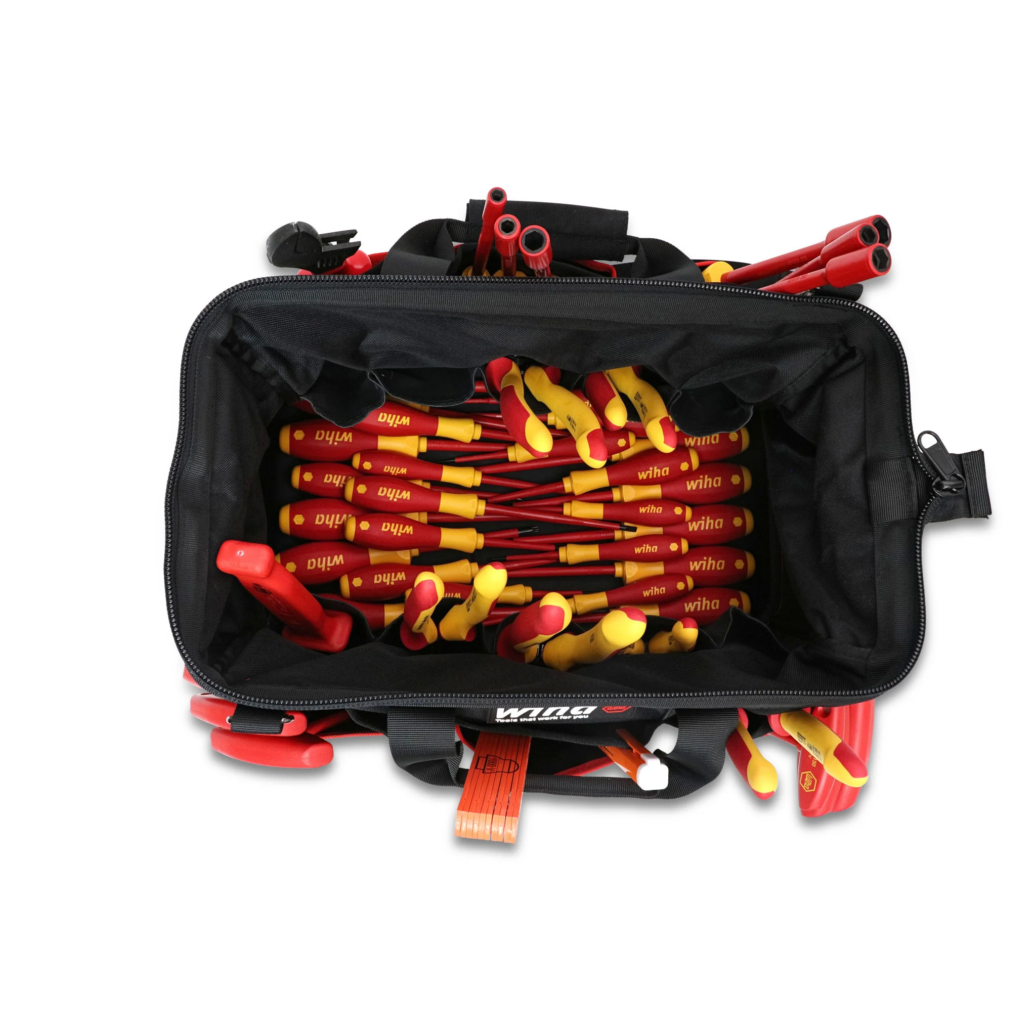 50 Piece Master Electrician's Insulated Tool Set In Canvas Tool Bag - Image 4