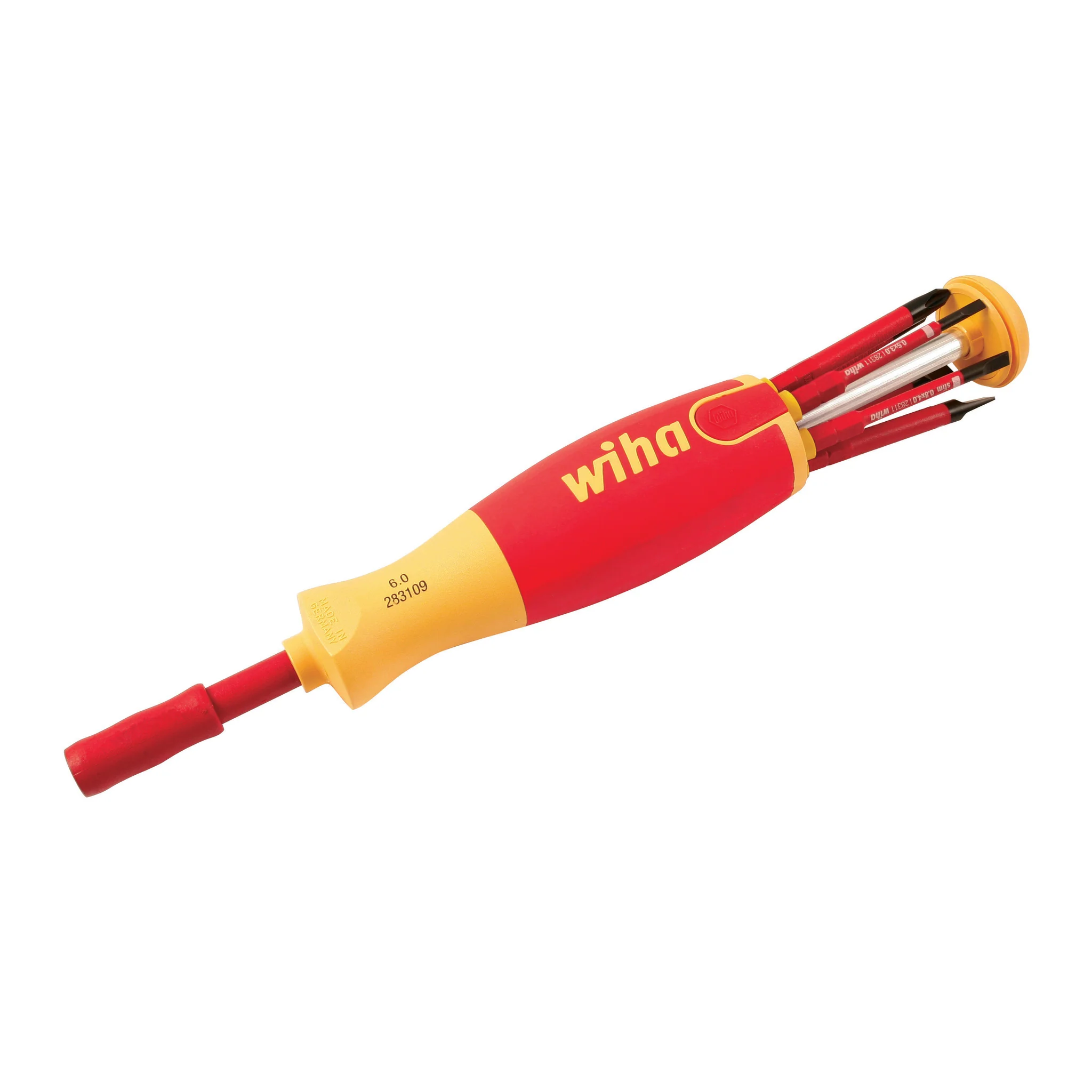 7 Piece Insulated SlimLine Ultra-Driver Blade Set Slotted, Phillips, Square - Image 6
