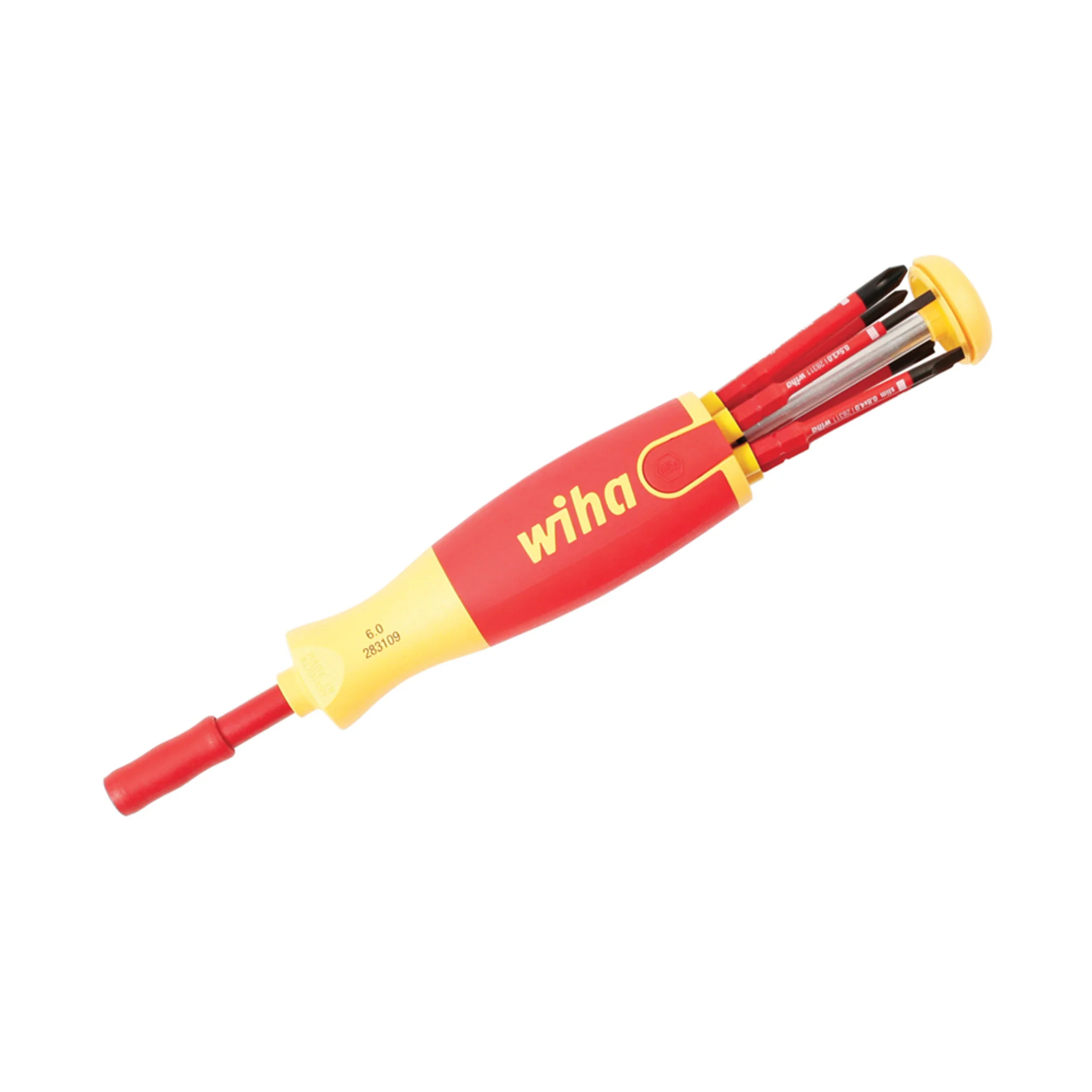 7 Piece Insulated SlimLine Ultra-Driver Blade Set Slotted, Phillips, Terminal