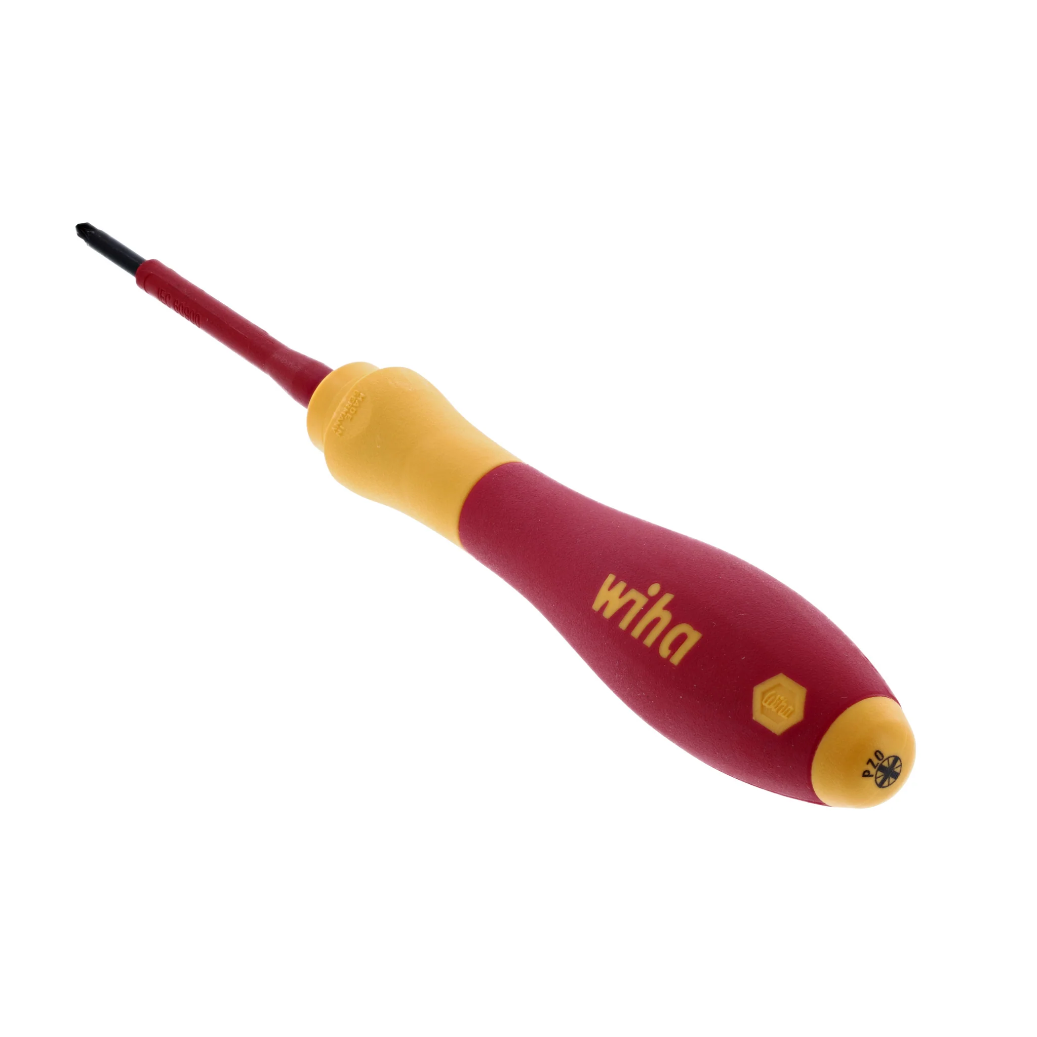 Insulated SoftFinish Pozidriv Screwdriver #0 - Image 3