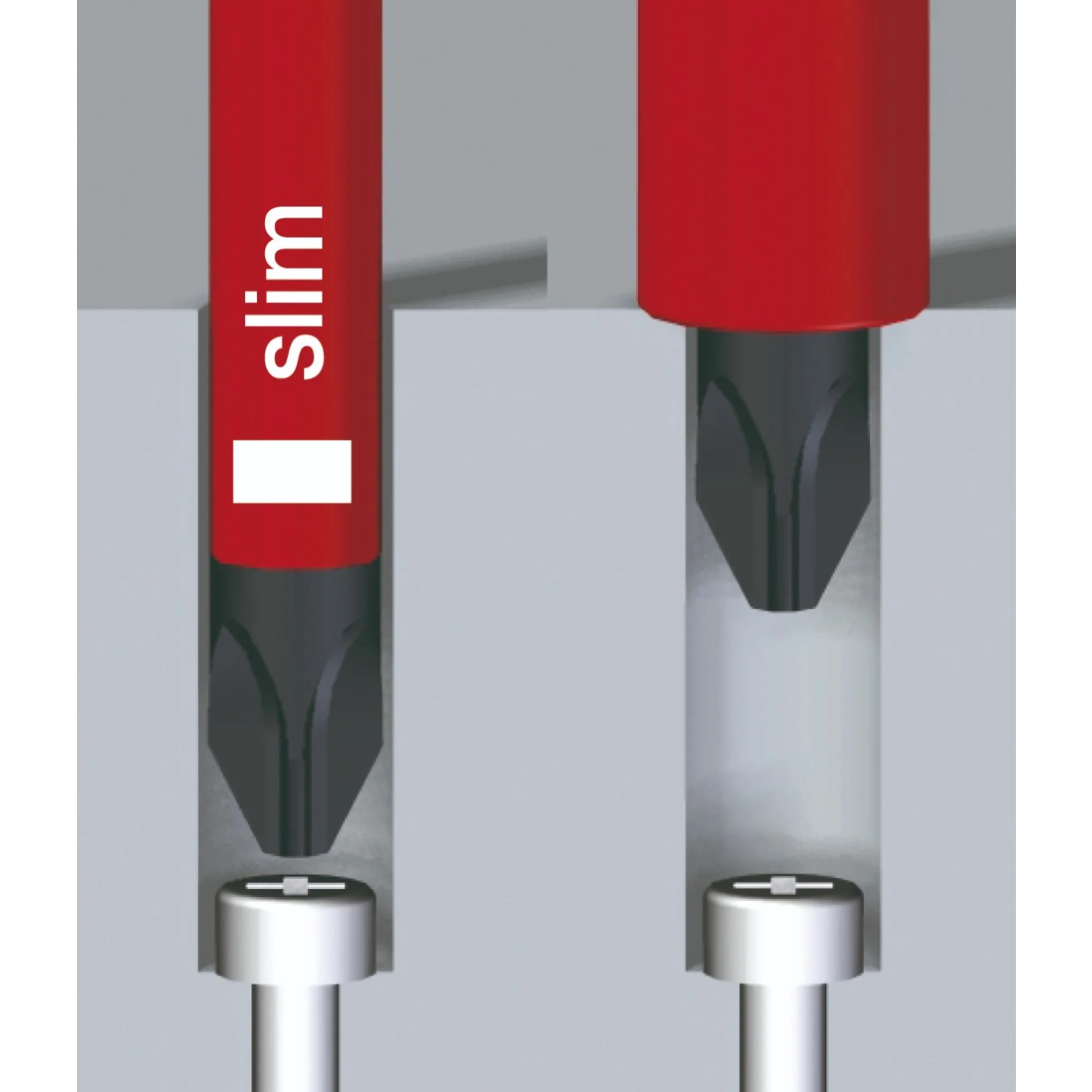 6 Piece Insulated SlimLine Screwdriver Set - Image 2