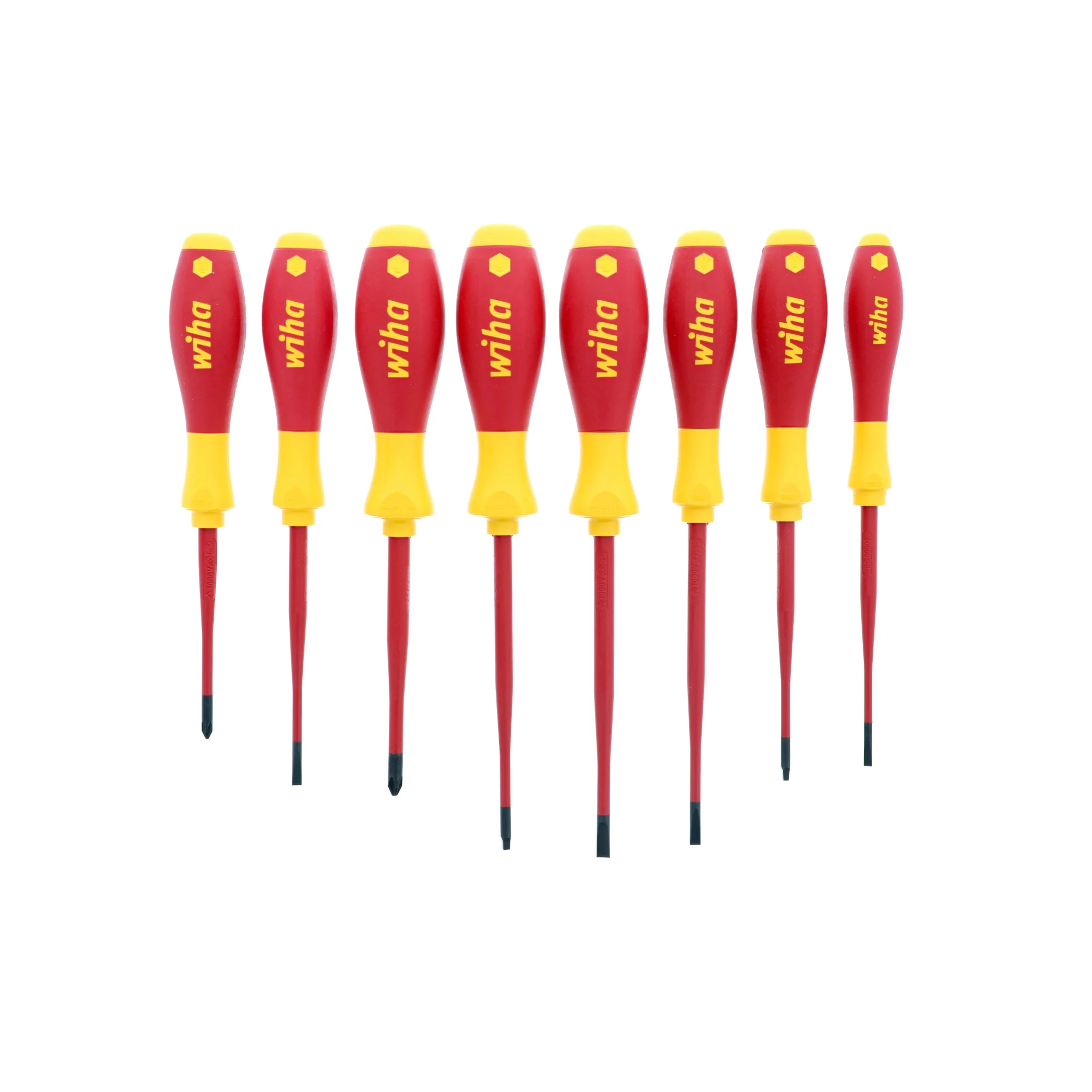 8 Piece Insulated SlimLine Screwdriver Set - Image 5