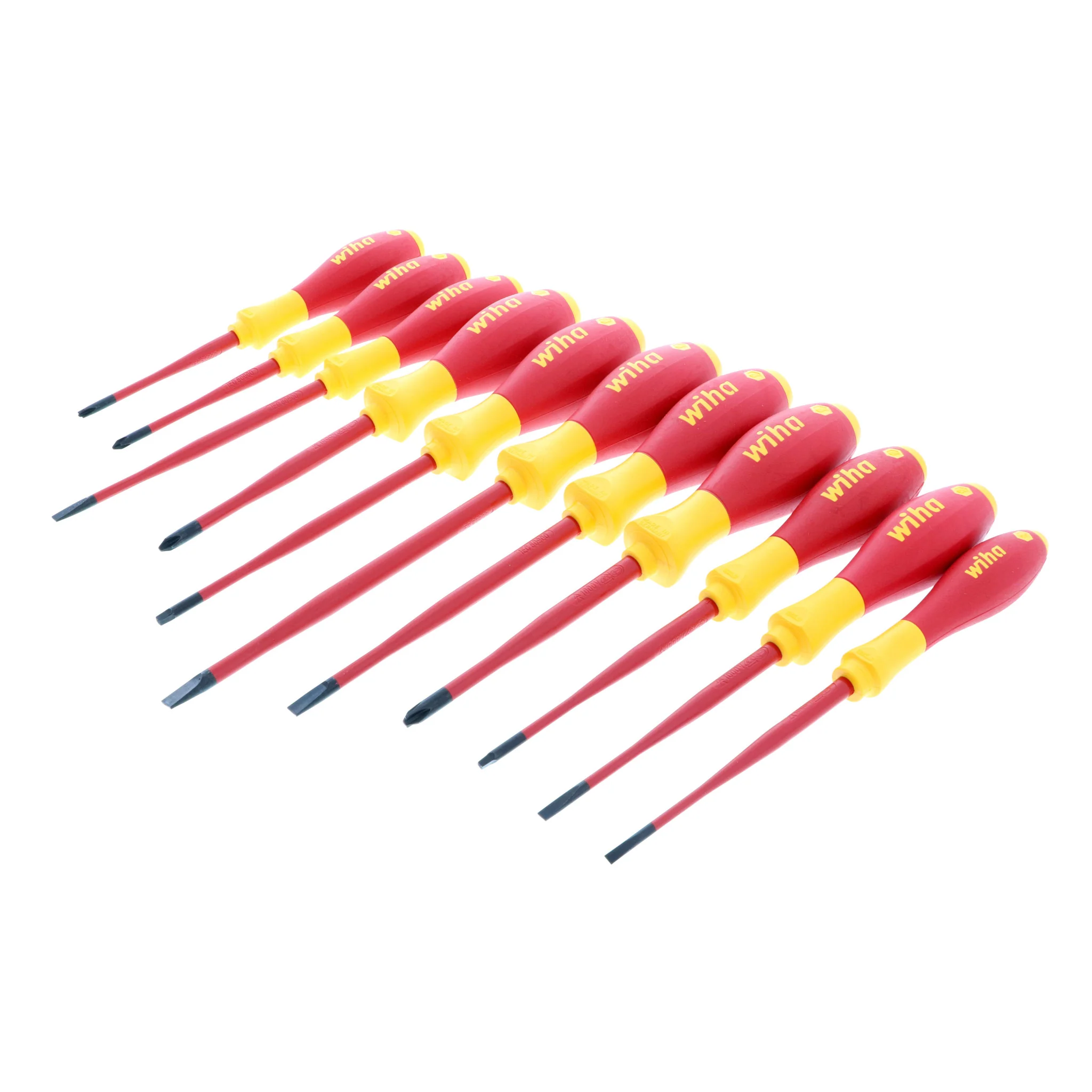 11 Piece Insulated SlimLine Screwdriver Set - Image 3