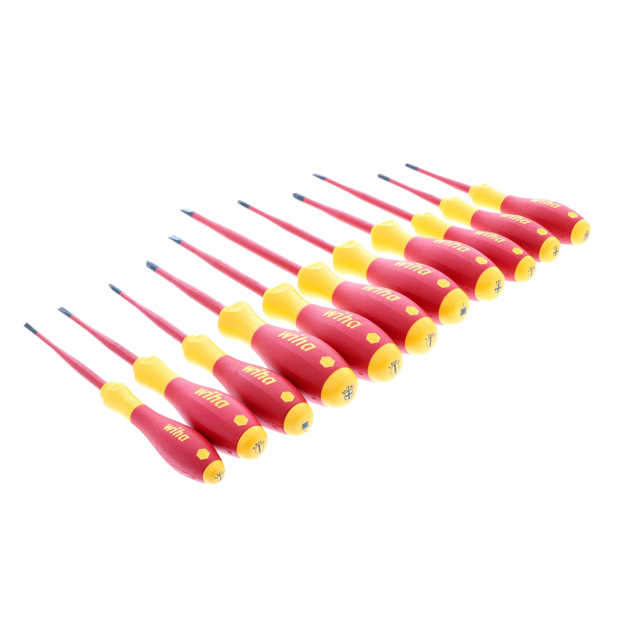 11 Piece Insulated SlimLine Screwdriver Set - Image 4