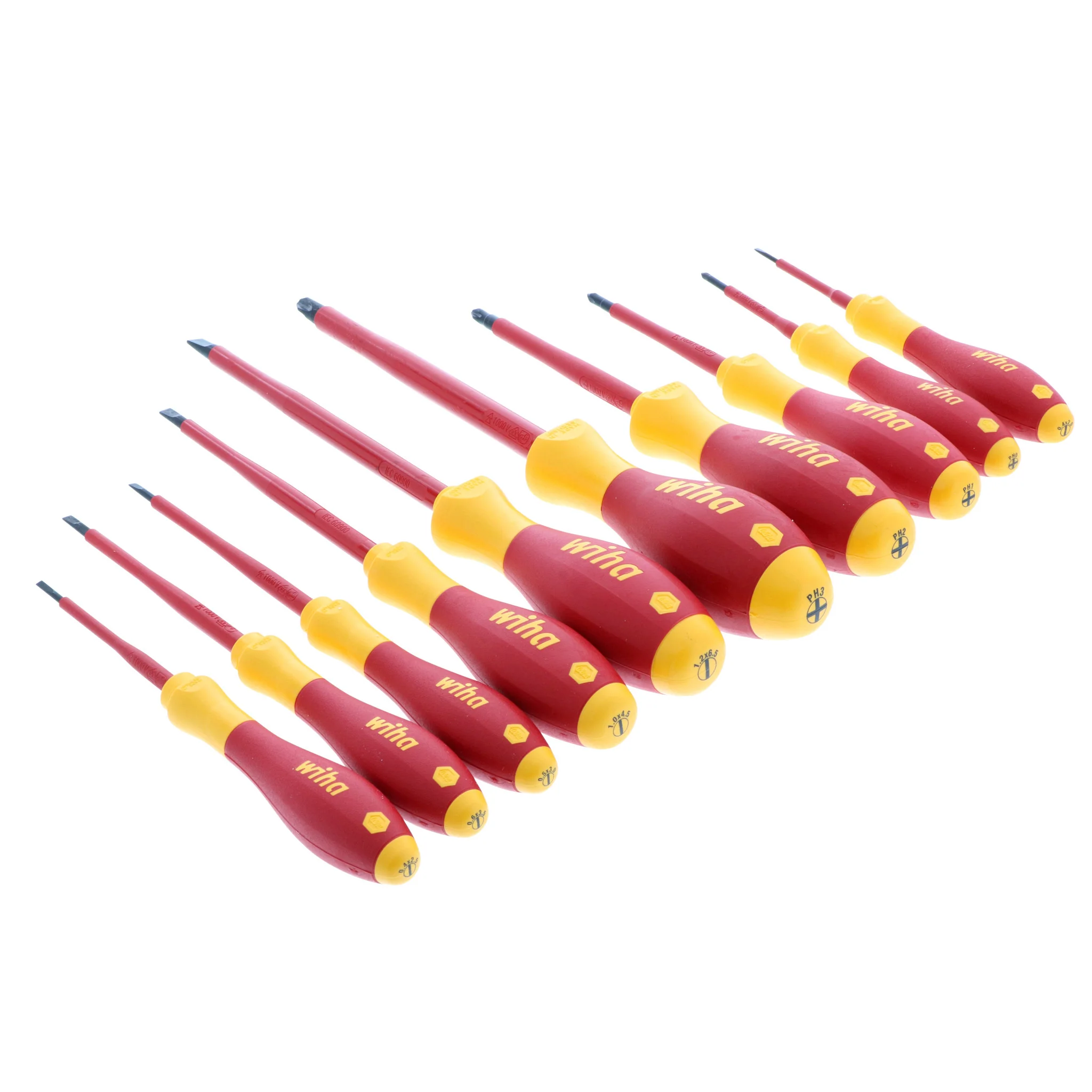 10 Piece Insulated SoftFinish Screwdriver Set - Image 4