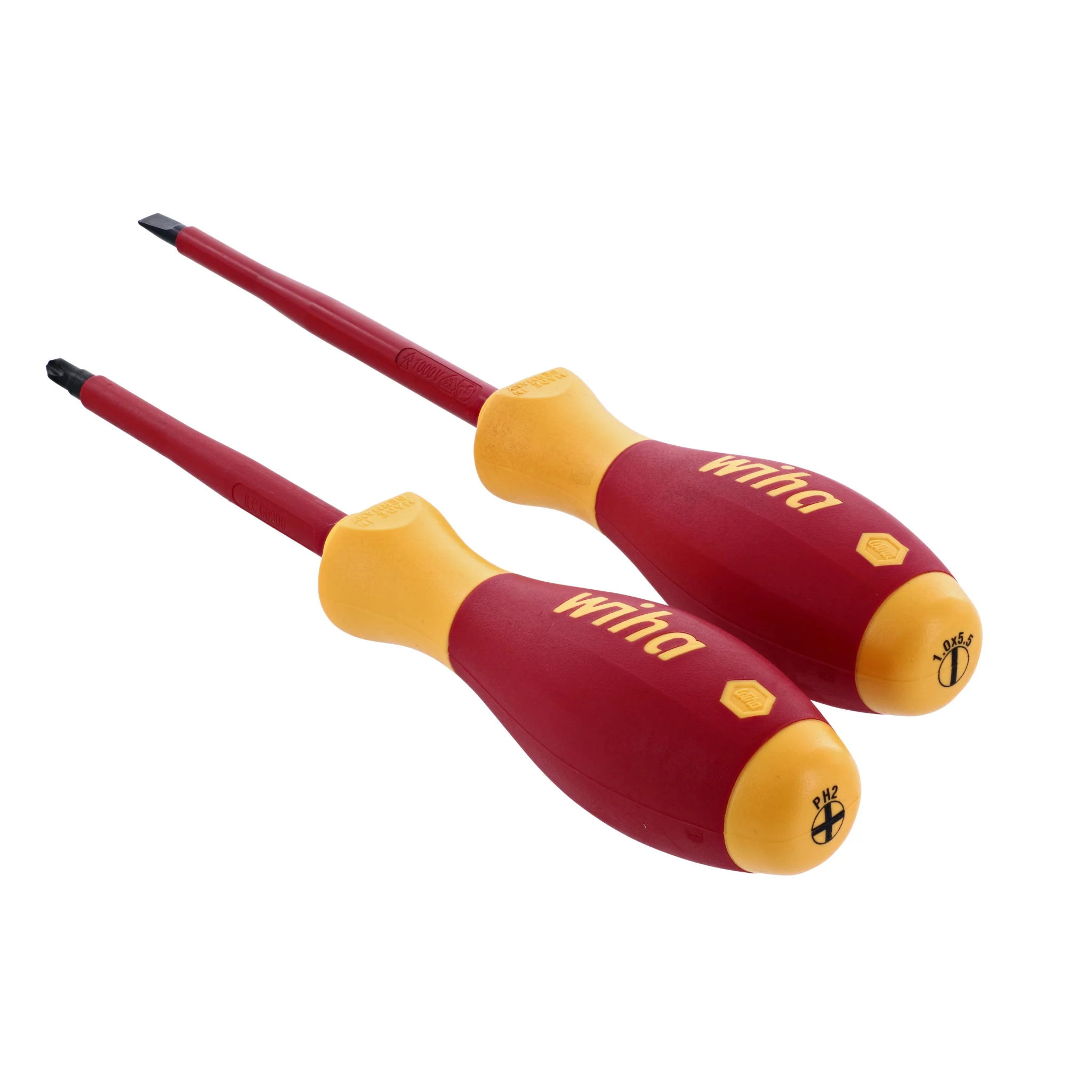 2 Piece Insulated SoftFinish Screwdriver Set - Image 2