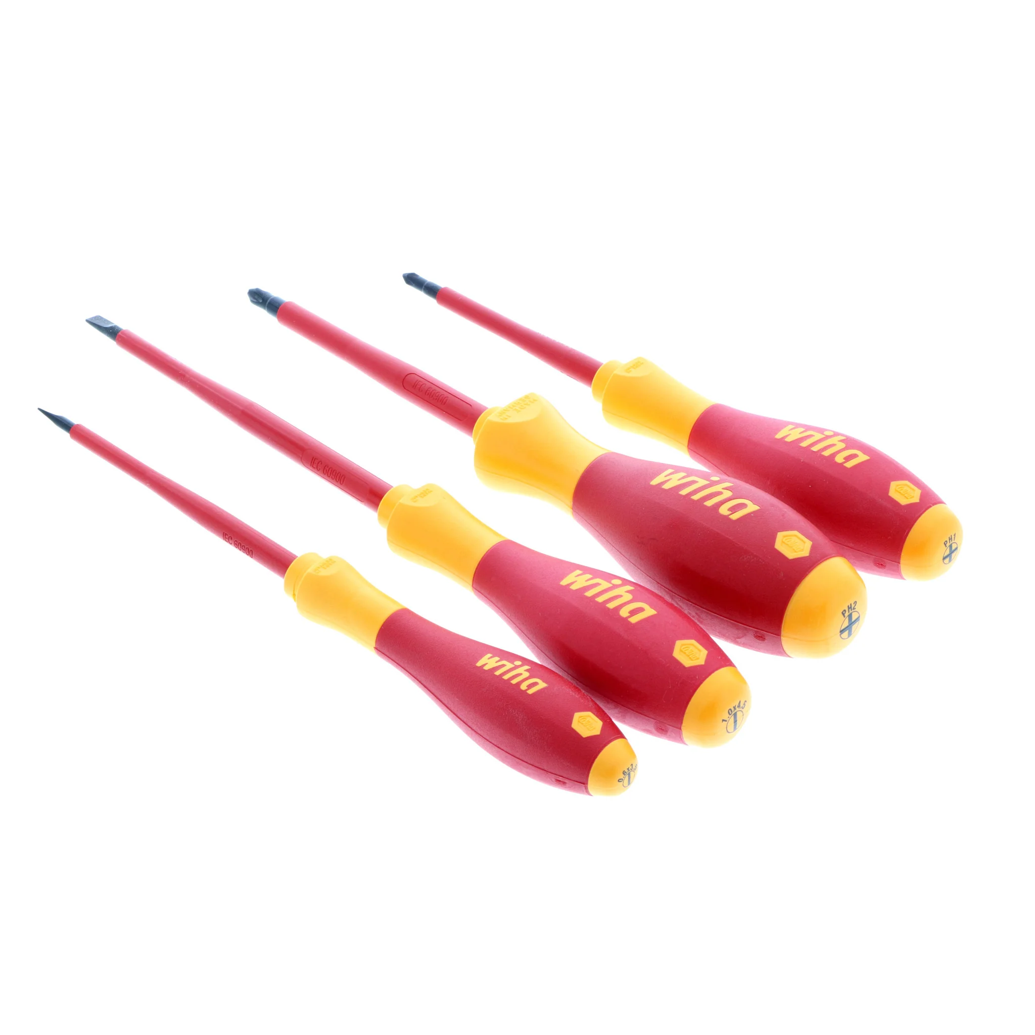 4 Piece Insulated SoftFinish Screwdriver Set - Image 4