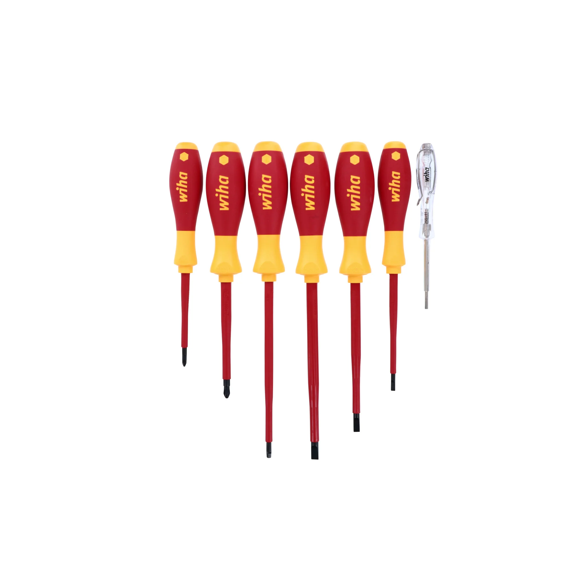 7 Piece Insulated SoftFinish Screwdriver and Voltage Detector Set - Image 4