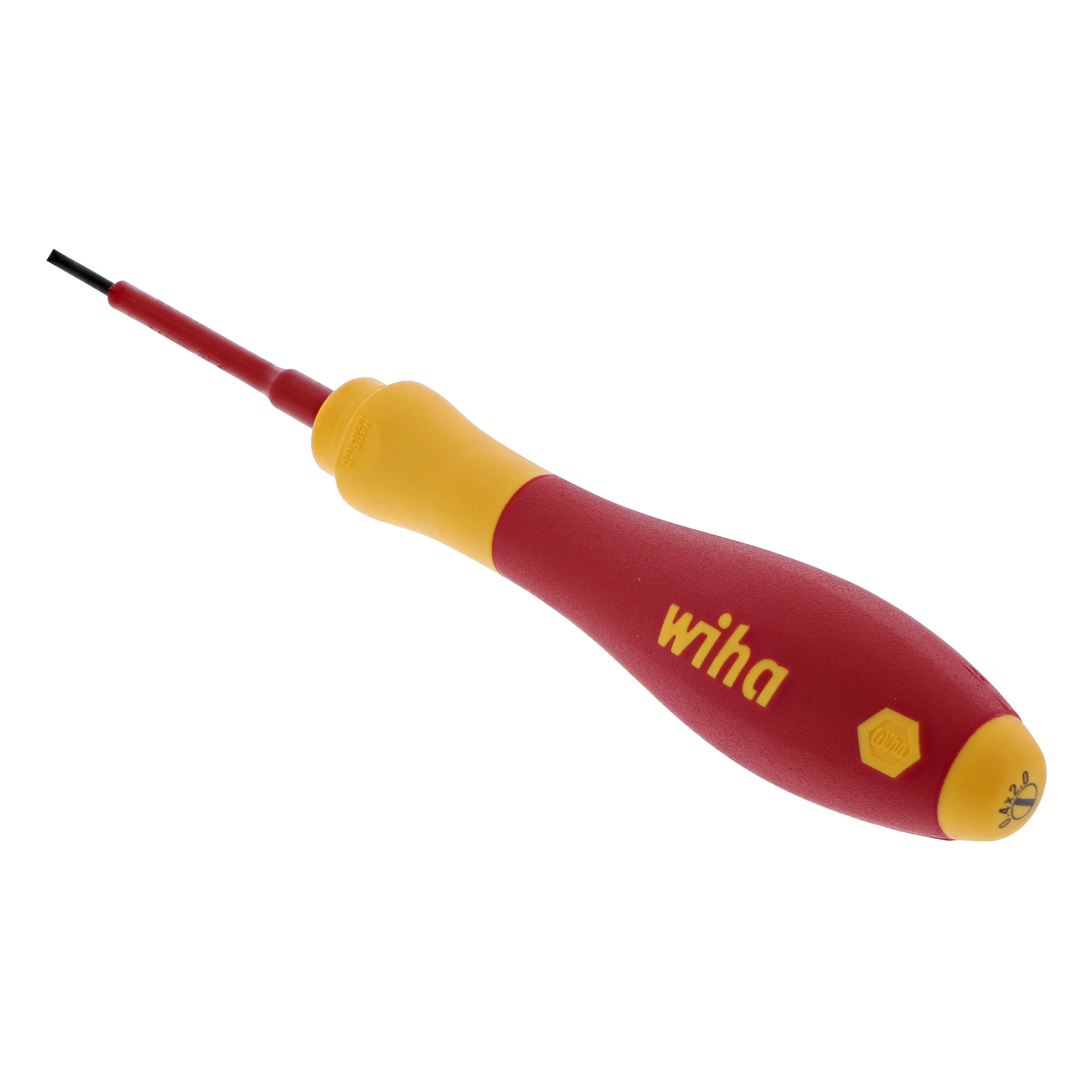 Insulated SoftFinish Slotted Screwdriver 2.0mm x 60mm - Image 3