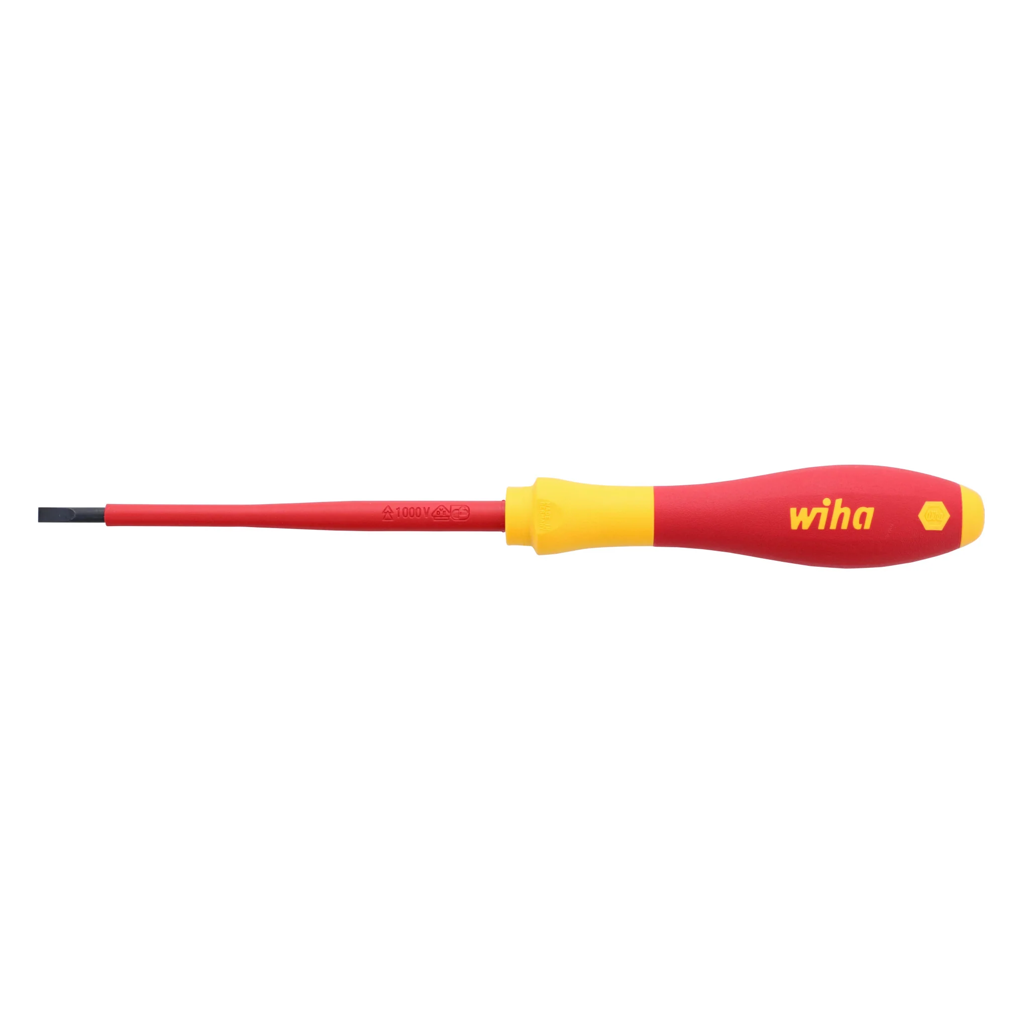 Insulated SoftFinish Slotted Screwdriver 4.0mm x 100mm - Image 3
