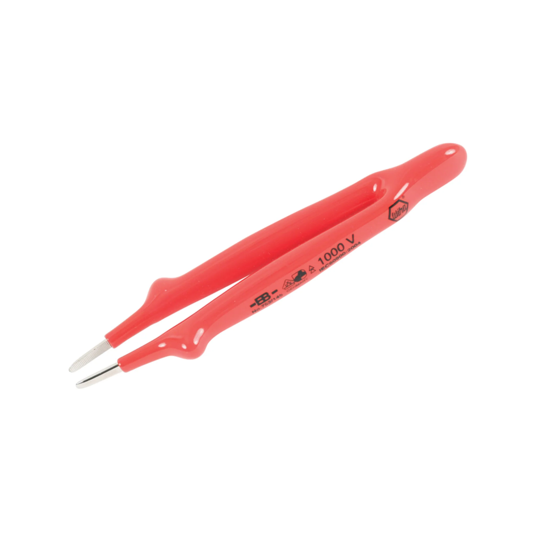 Insulated Tweezers Straight Blunt 6" - Image 2