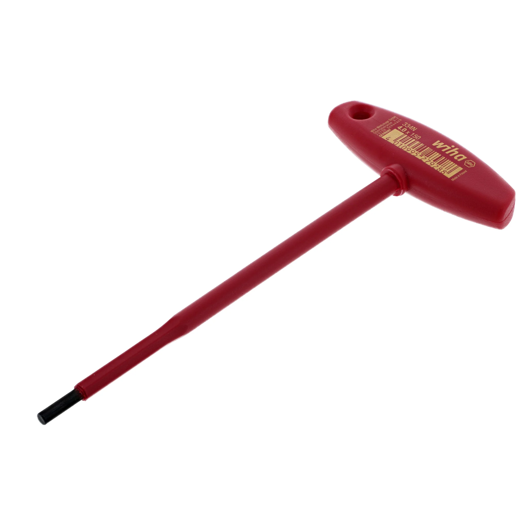 Insulated Hex Metric T-Handle 4.0mm - Image 2