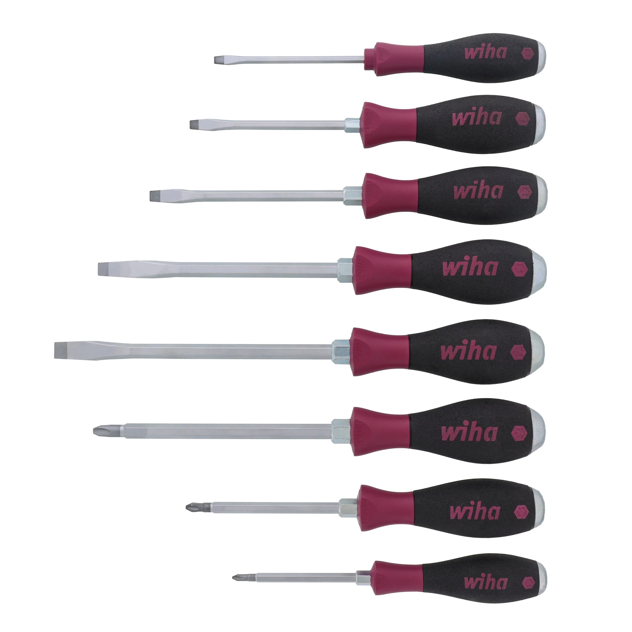 8 Piece MicroFinish XHeavy Duty Slotted and Phillips Screwdriver Set - Image 4