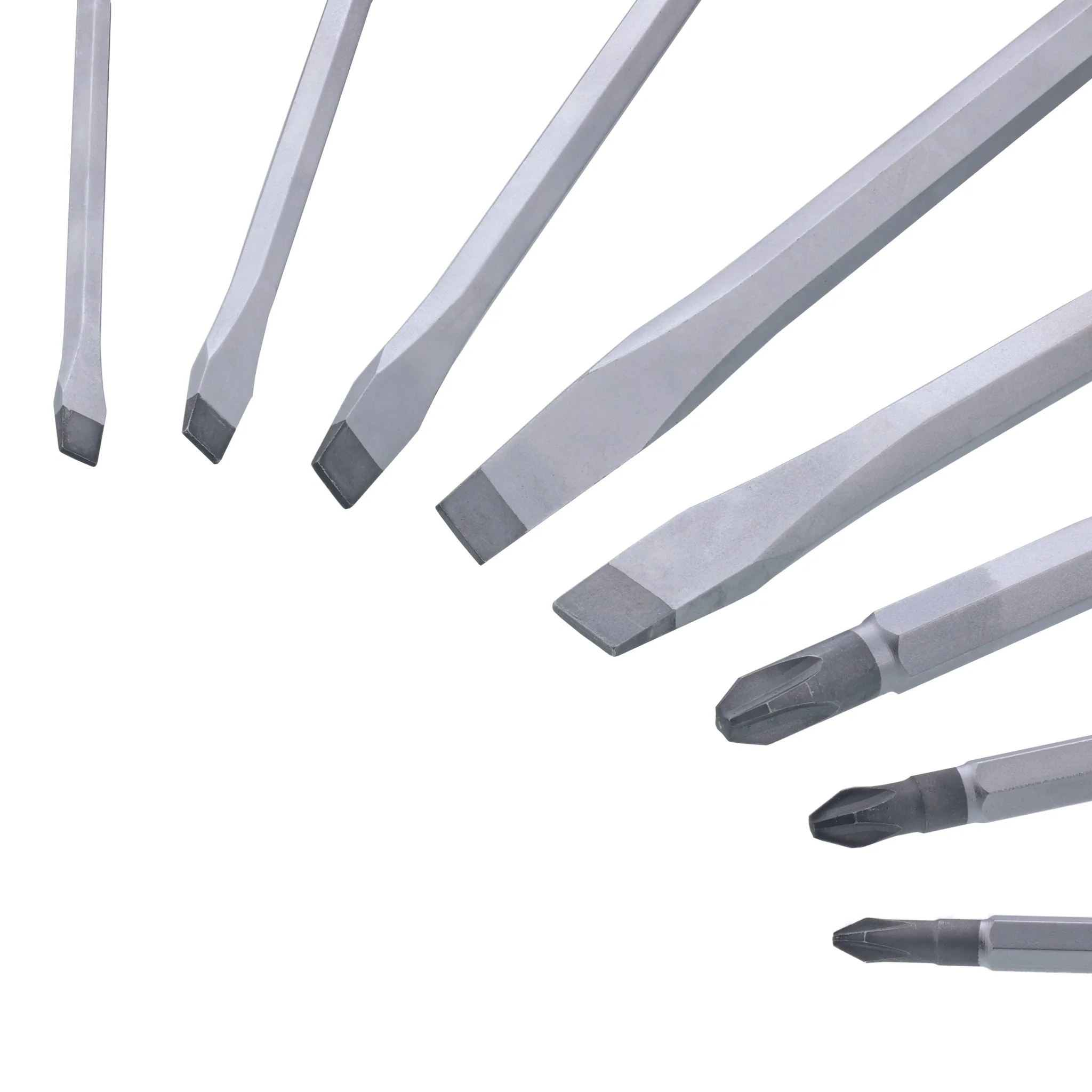 8 Piece MicroFinish XHeavy Duty Slotted and Phillips Screwdriver Set - Image 6