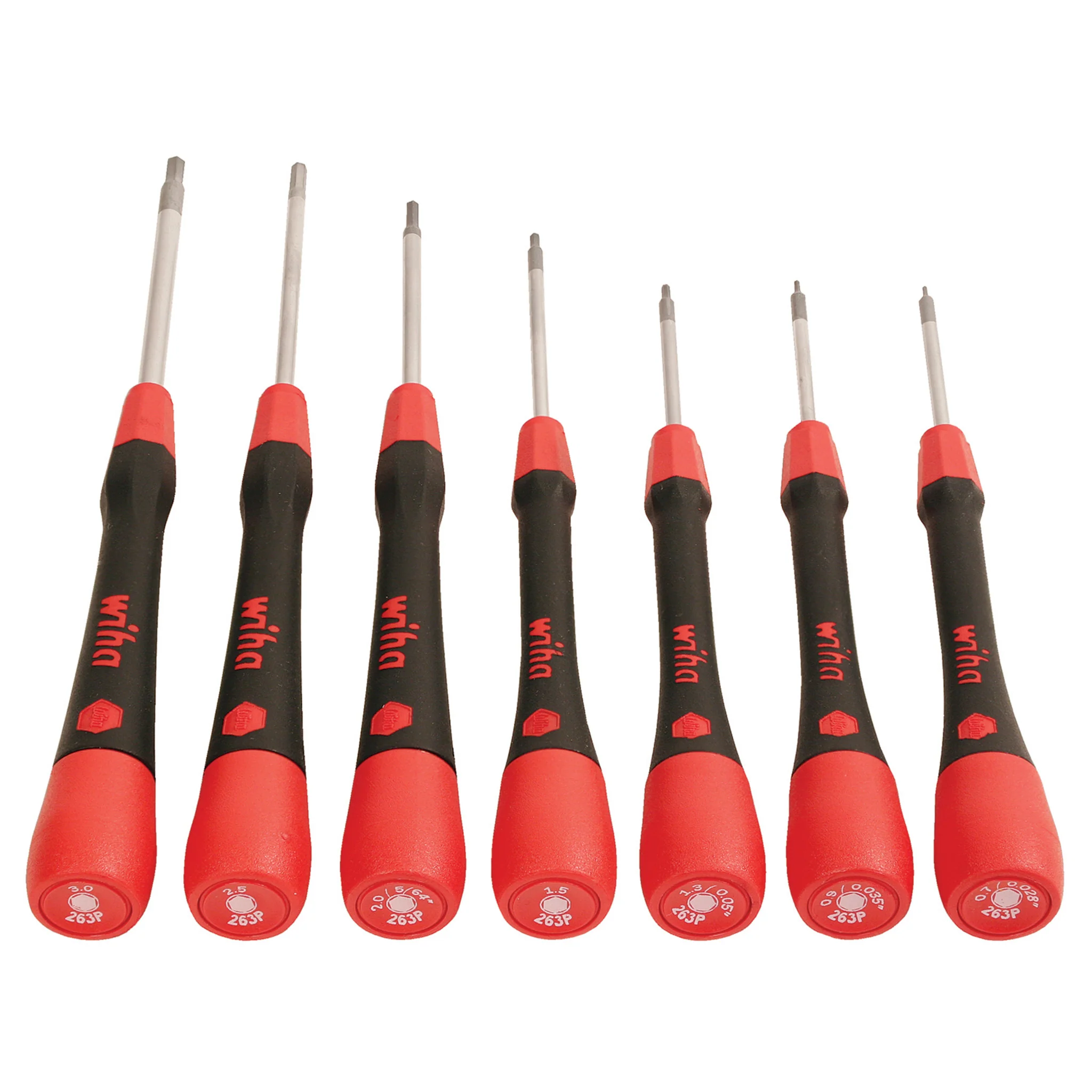 8 Piece PicoFinish Precision Hex Screwdriver Set - SAE - Image 3