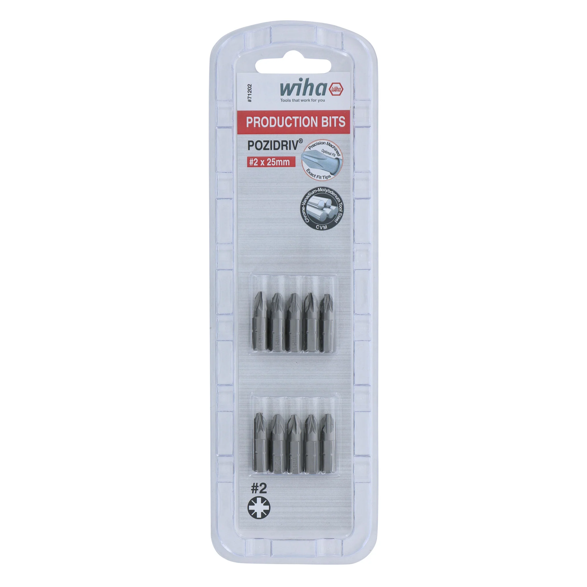 PoziDriv Bit #2 - 25mm - 10 Pack - Image 2