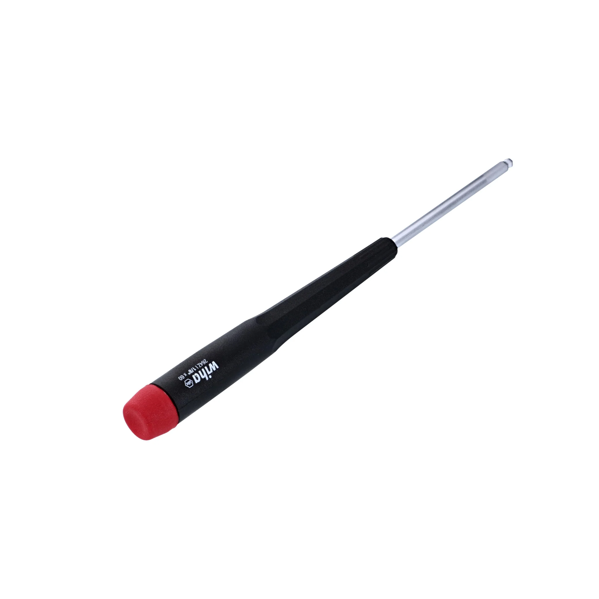 Precision Ball End Hex Screwdriver 1/8" x 60mm - Image 2