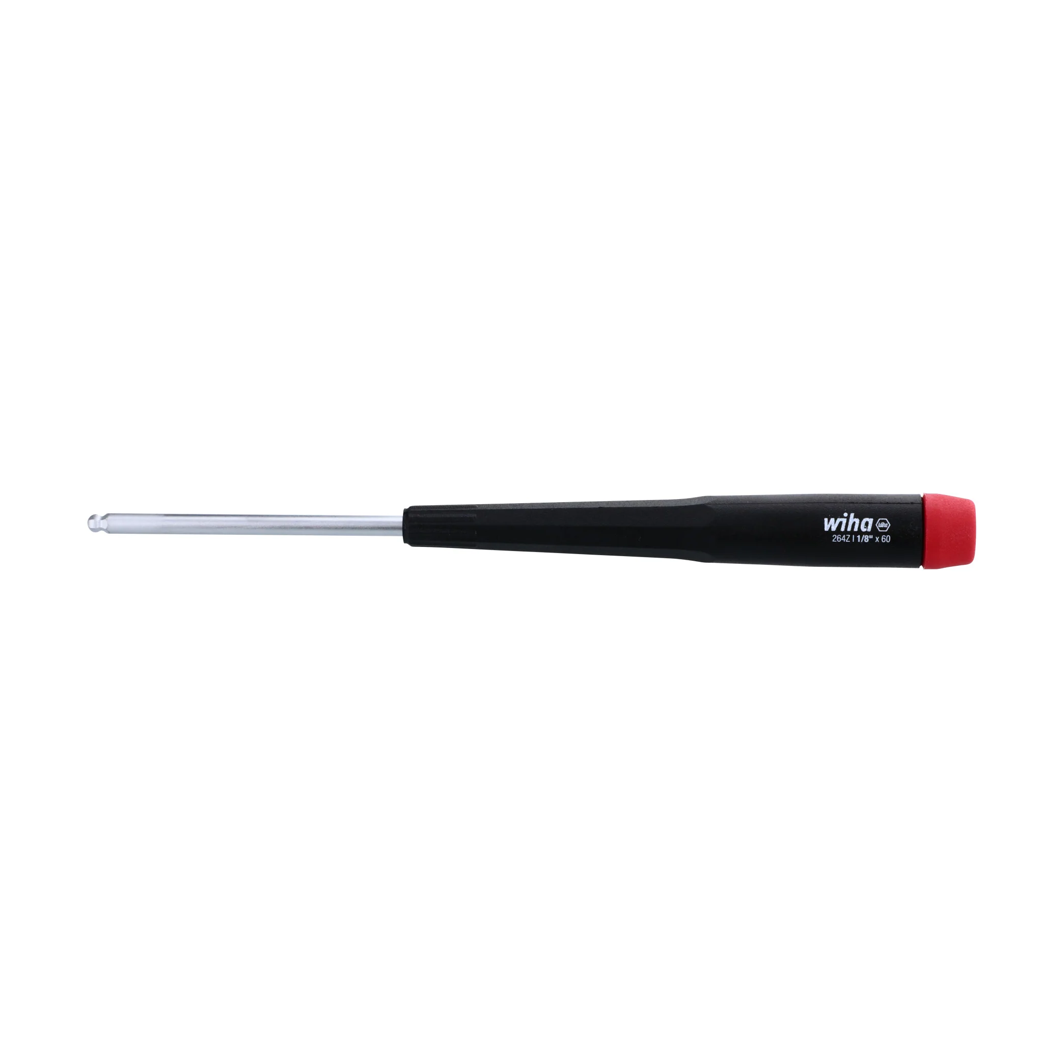 Precision Ball End Hex Screwdriver 1/8" x 60mm - Image 3