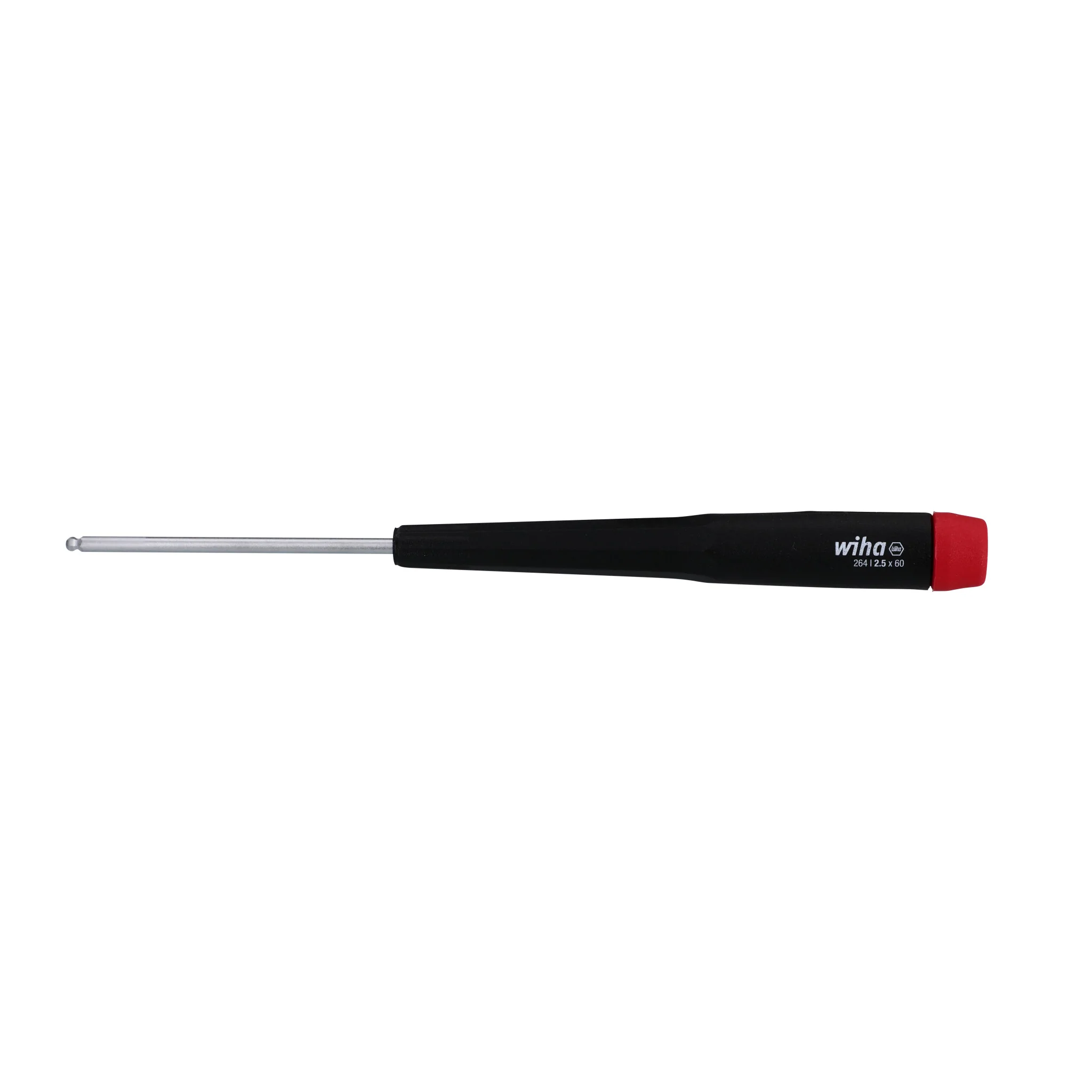 Precision Ball End Hex Screwdriver 2.5mm x 60mm - Image 3