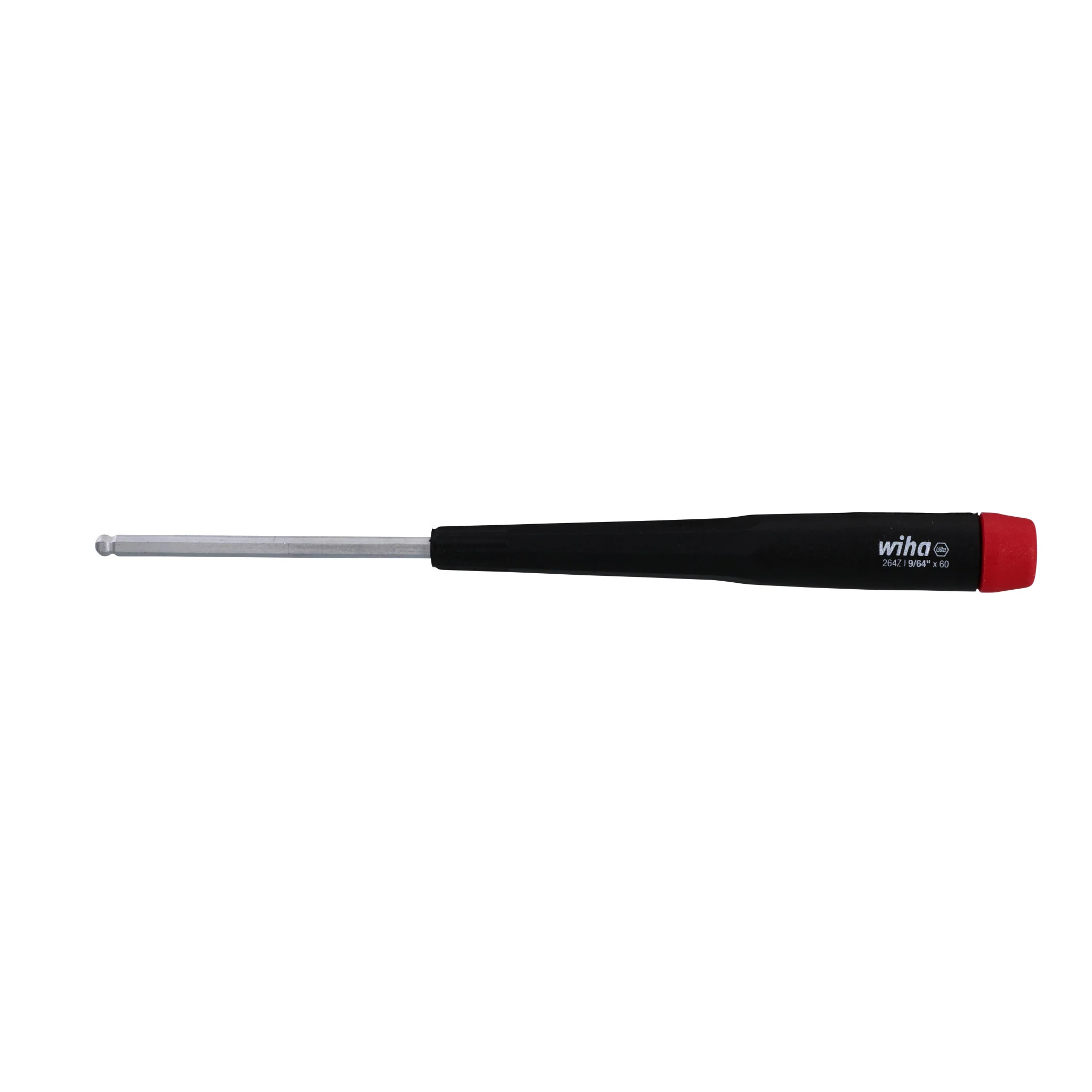 Precision Ball End Hex Screwdriver 9/64" x 60mm - Image 3