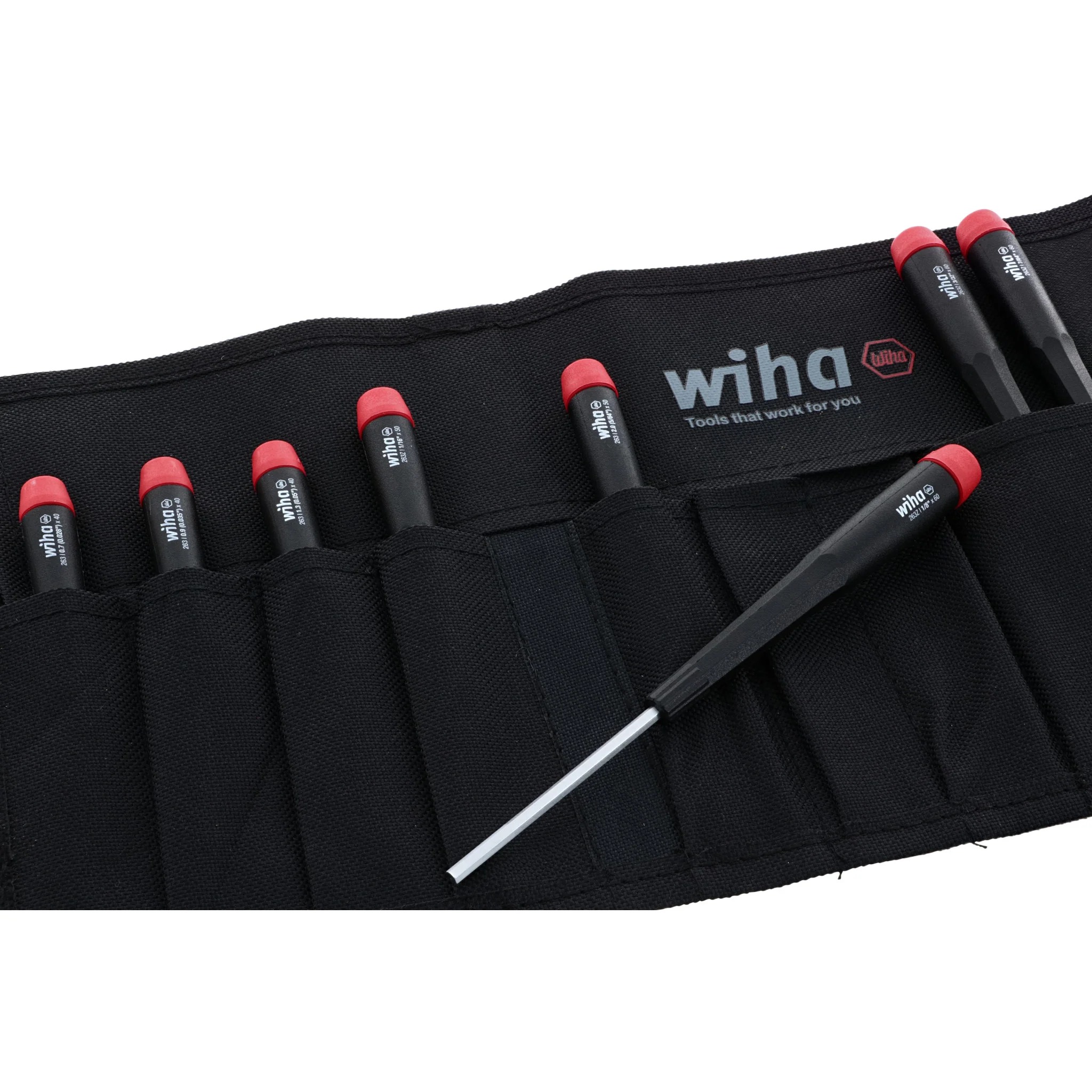 8 Piece Precision Hex Screwdriver Set - SAE - Image 3