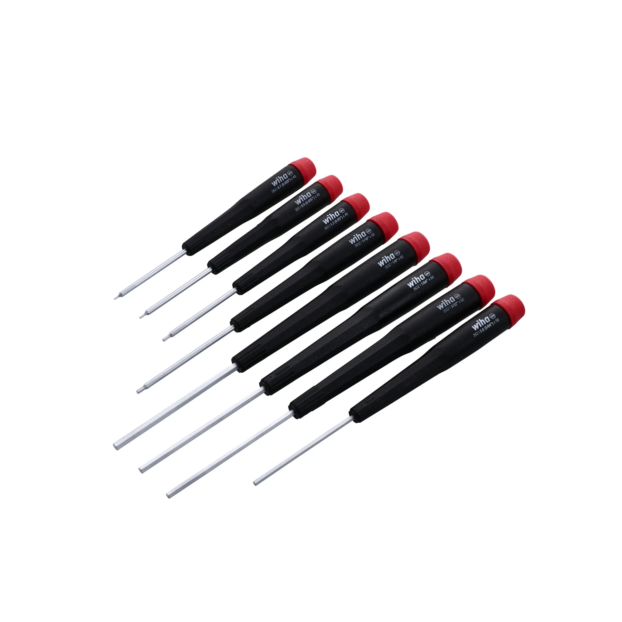 8 Piece Precision Hex Screwdriver Set - SAE - Image 4