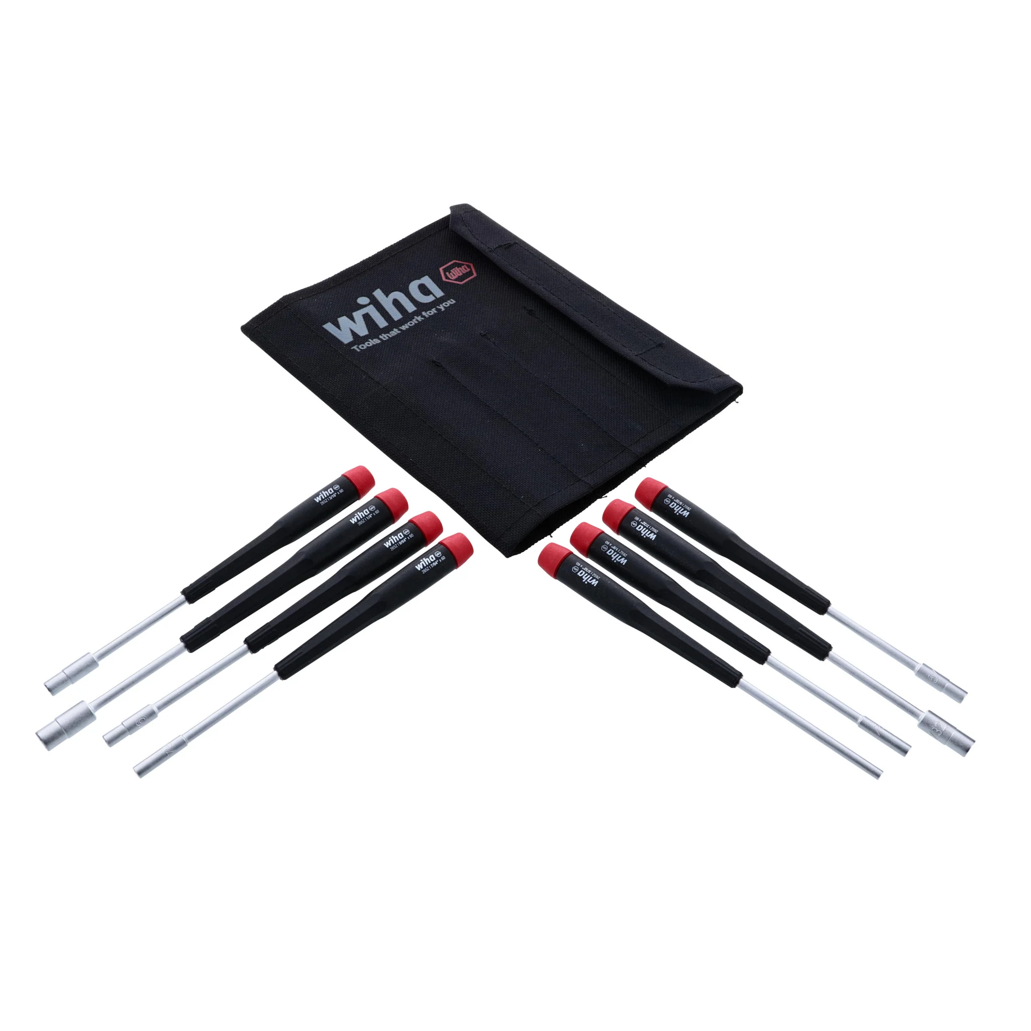 8 Piece Precision Nut Driver Set - SAE
