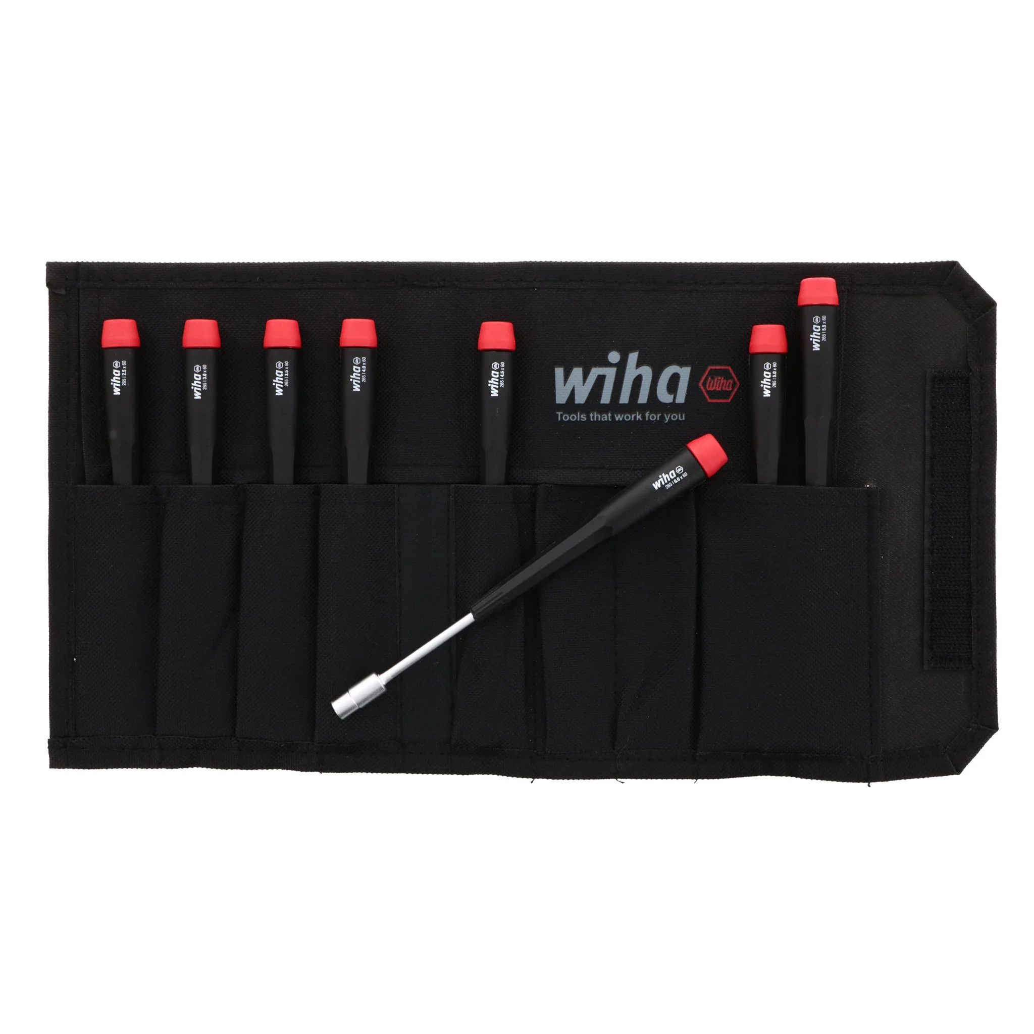8 Piece Precision Nut Driver Set - Metric - Image 2
