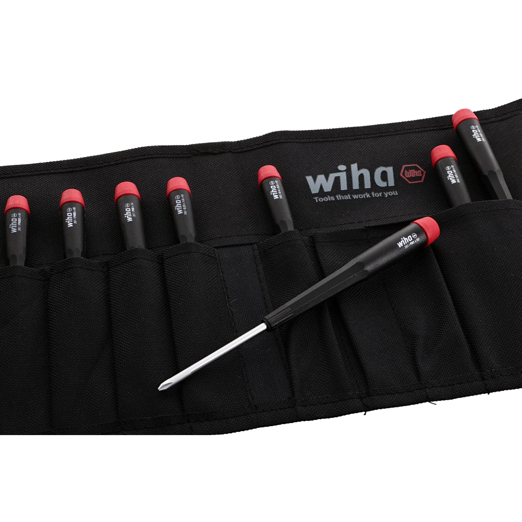 8 Piece Precision Slotted and Phillips Screwdriver Set - Image 5