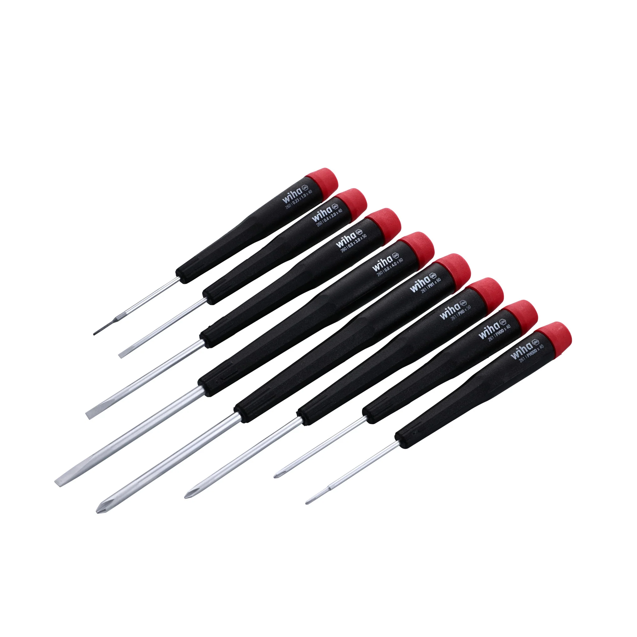8 Piece Precision Slotted and Phillips Screwdriver Set - Image 6