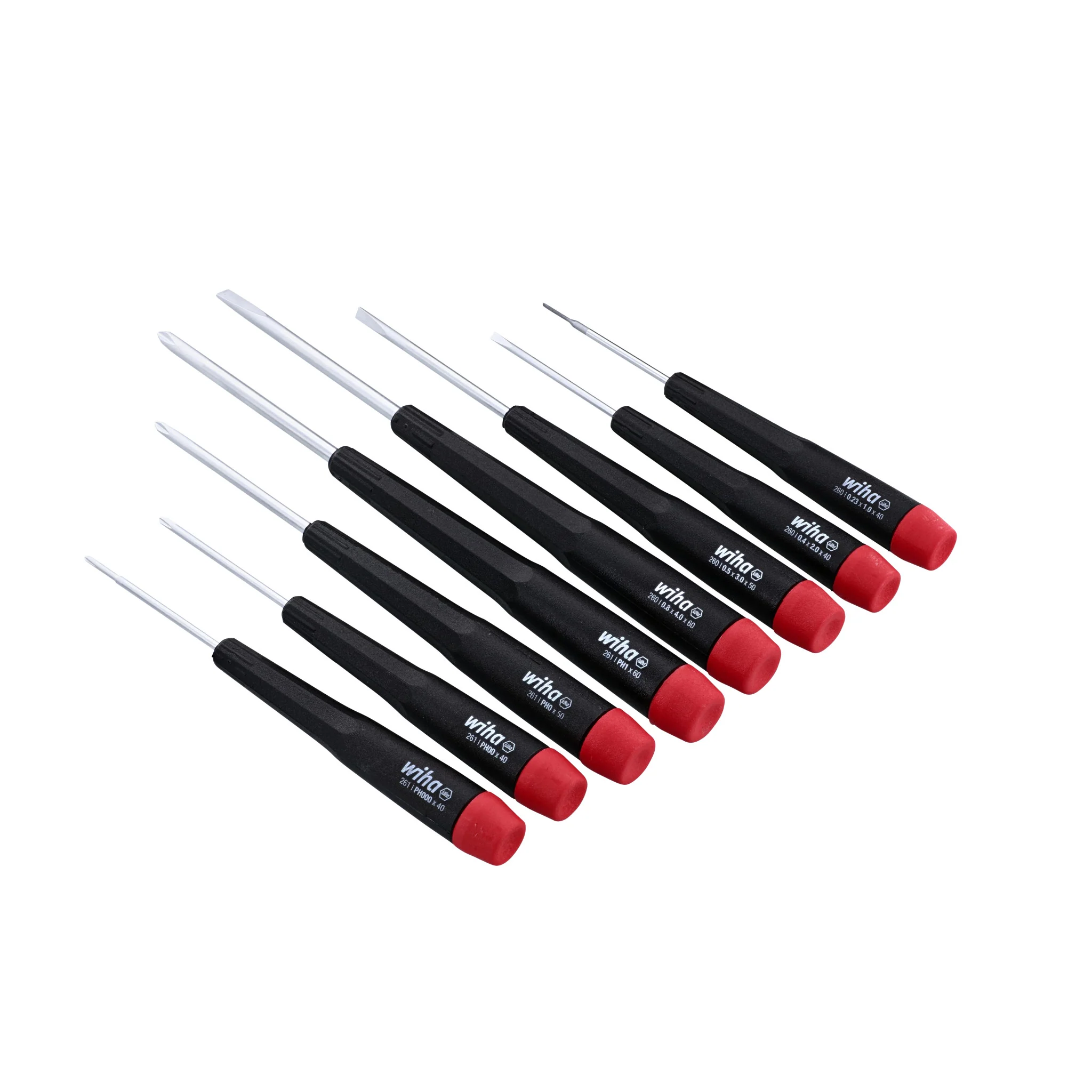 8 Piece Precision Slotted and Phillips Screwdriver Set - Image 7